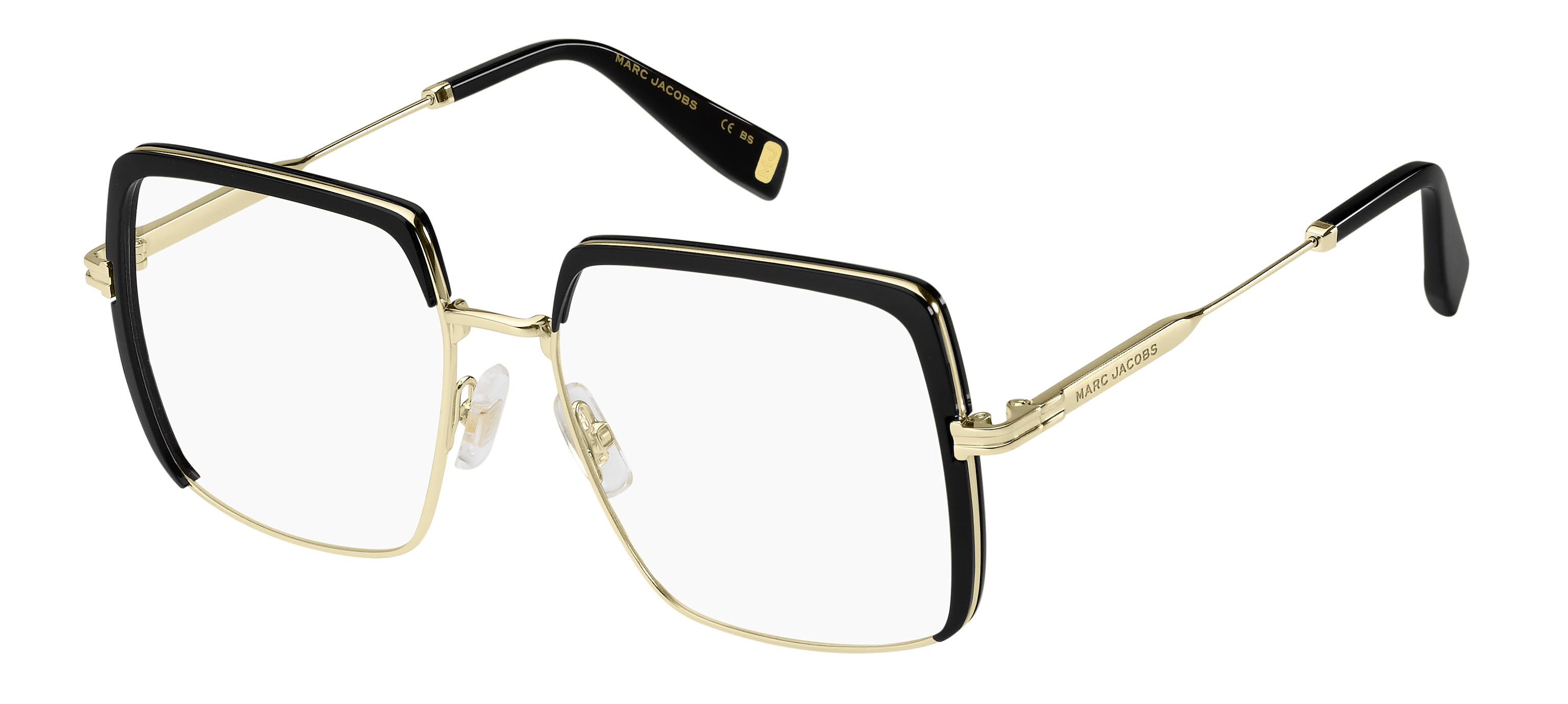 Marc Jacobs MJ 1067 Frame Black Female Full Metal — Black frame