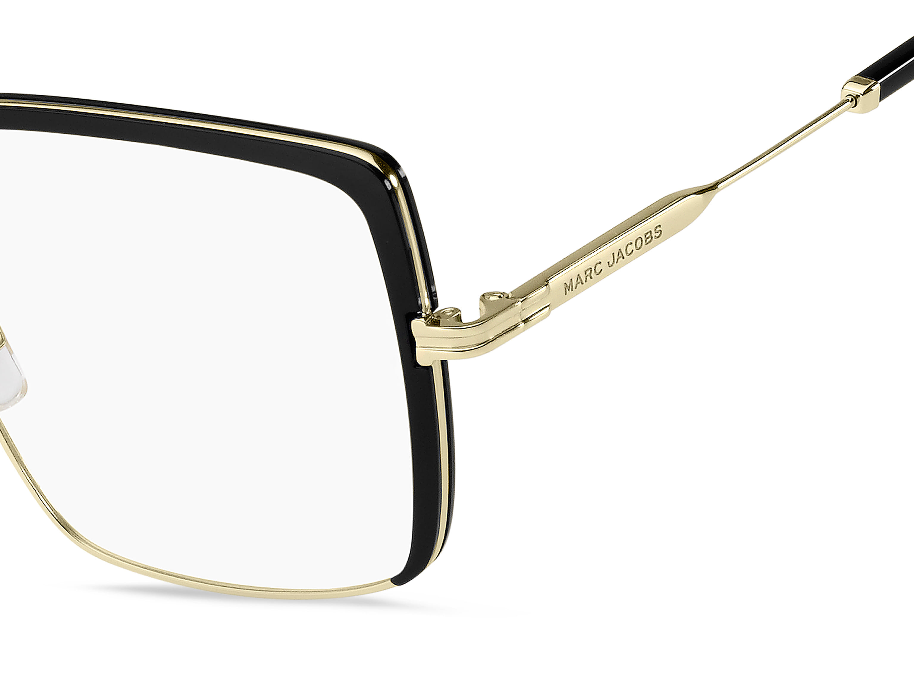 Marc Jacobs MJ 1067 Frame Black Female Full Metal Frame — Black frame — view 3
