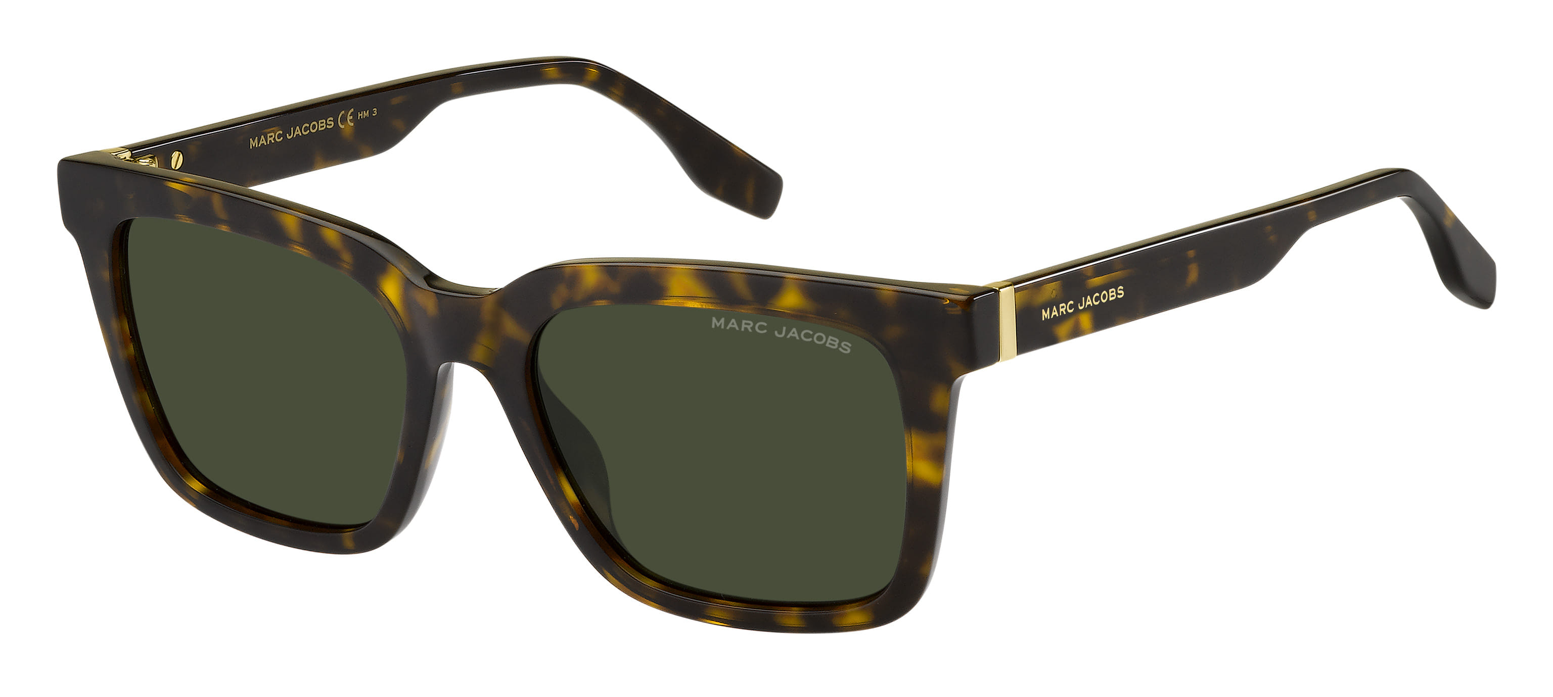 Marc Jacobs MARC 683/S Sunglass Havana Male Full Shell Sunglass — Havana frame — alternate view
