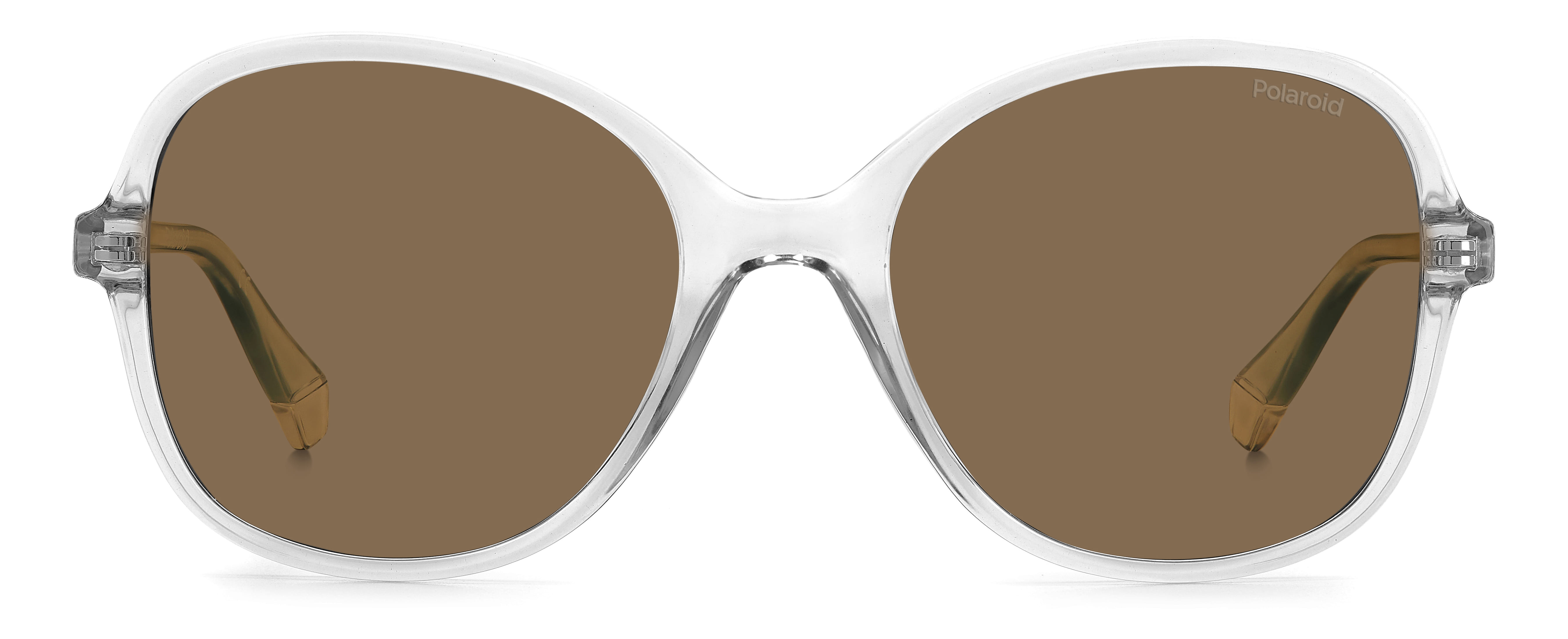 Polaroid PLD4136/S Sunglass Grey Female Full Shell Sunglass — Grey frame — view 2
