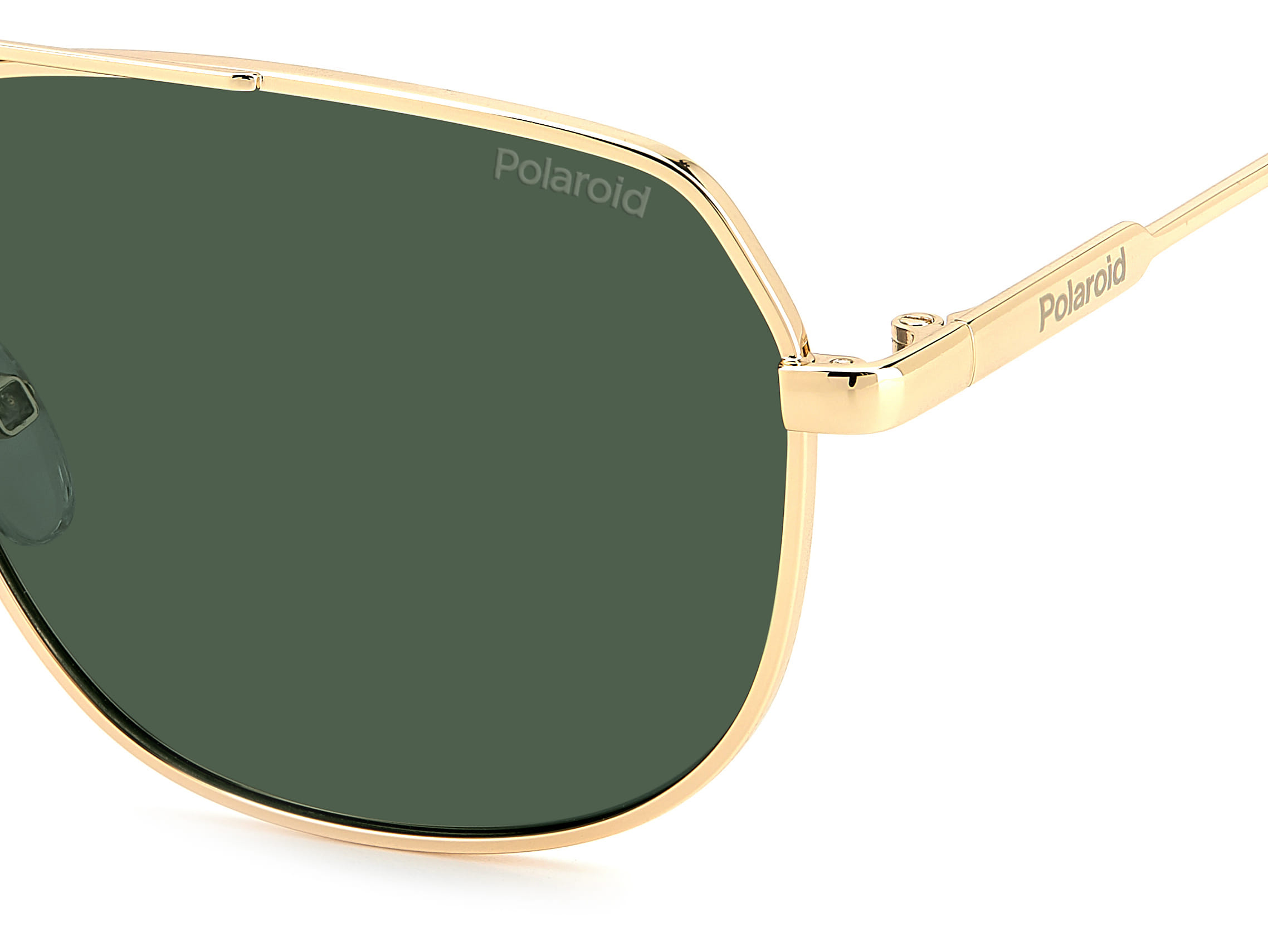 Polaroid 6295/S/X Sunglass Gold Unisex Full Metal Sunglass — Gold frame — view 3