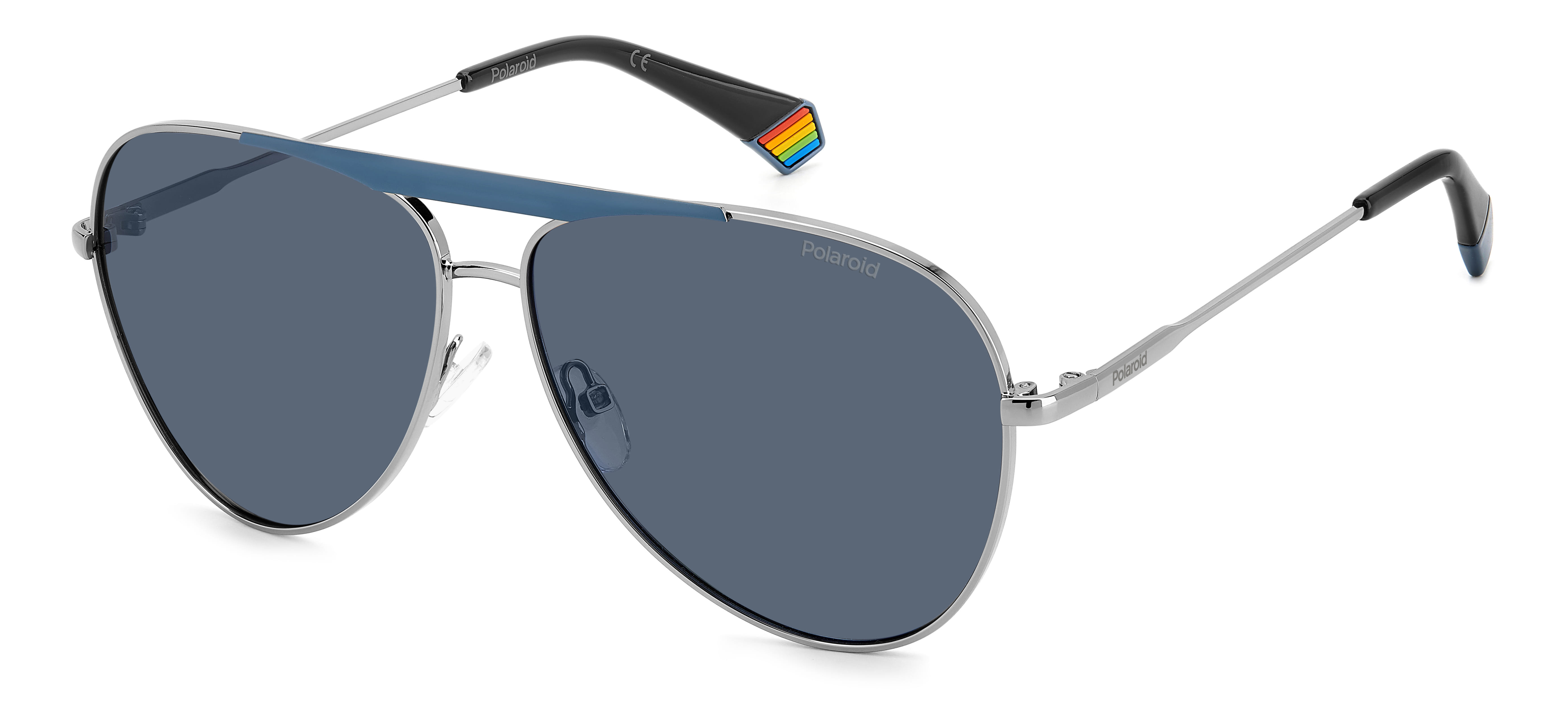 Polaroid 6200/S/X Sunglass Gun Metal Unisex Full Metal — Gun Metal frame