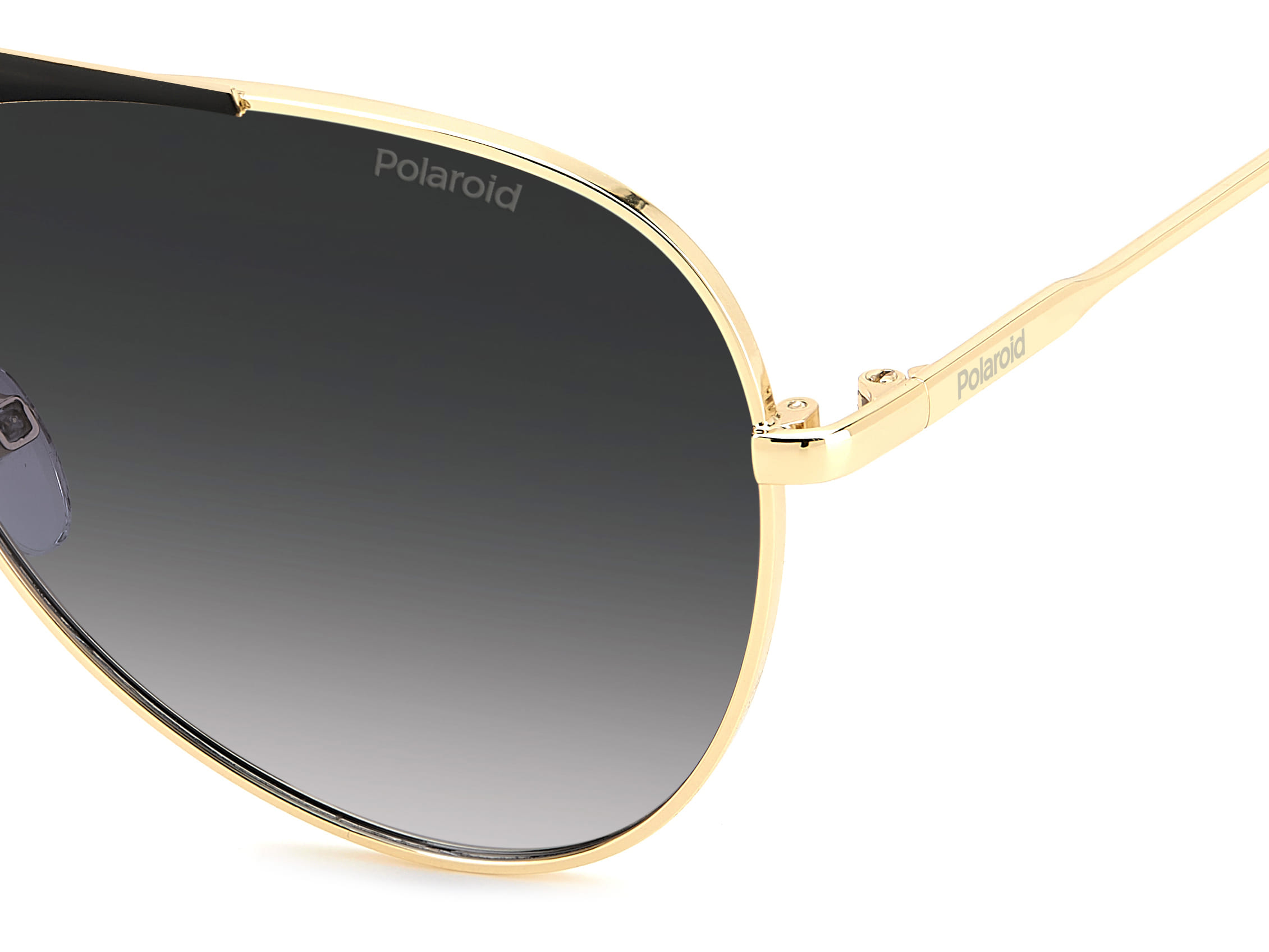 Polaroid 6200/S/X Sunglass Gold Unisex Full Metal Sunglass — Gold frame — view 3