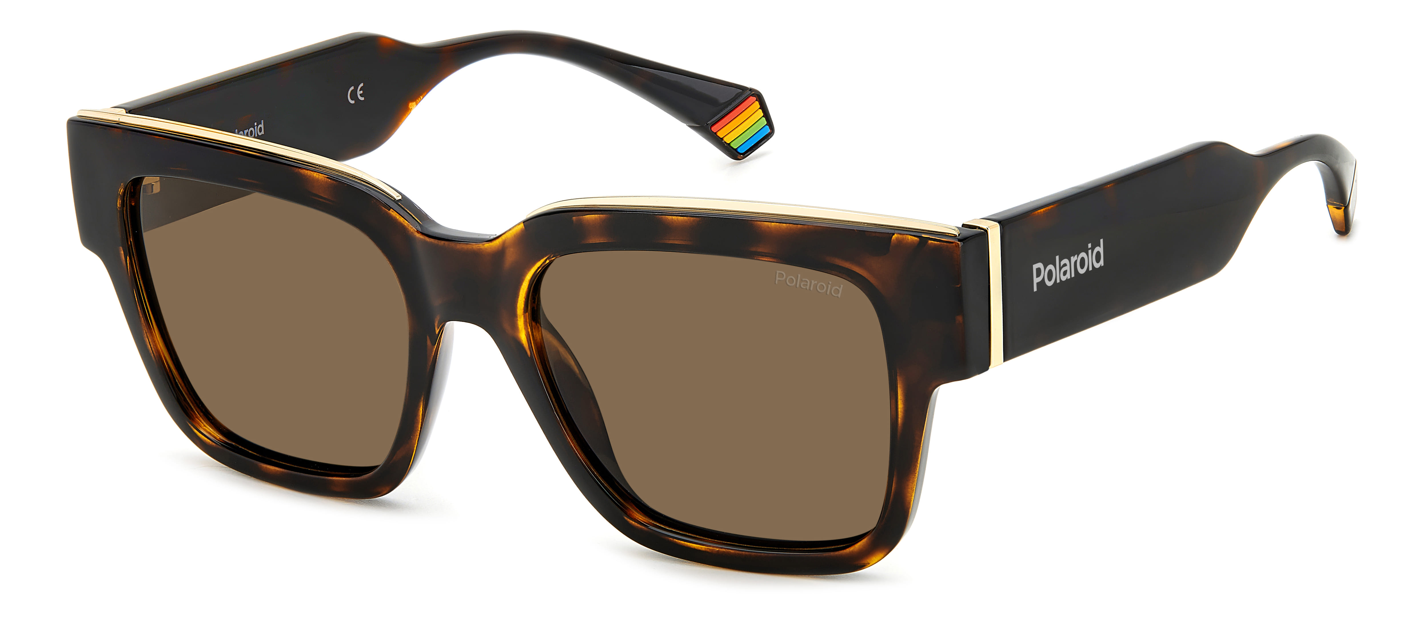 Polaroid 6198/S/X Sunglass Havana Unisex Full Shell — Havana frame