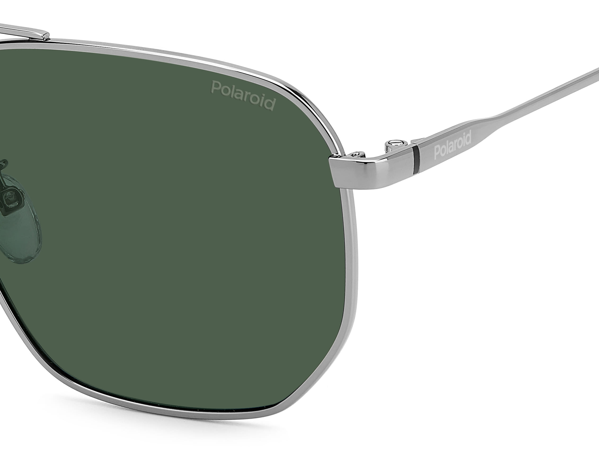 Polaroid 4141/G/S/X Sunglass Gun Metal Male Full Metal Sunglass — Gun Metal frame — view 3