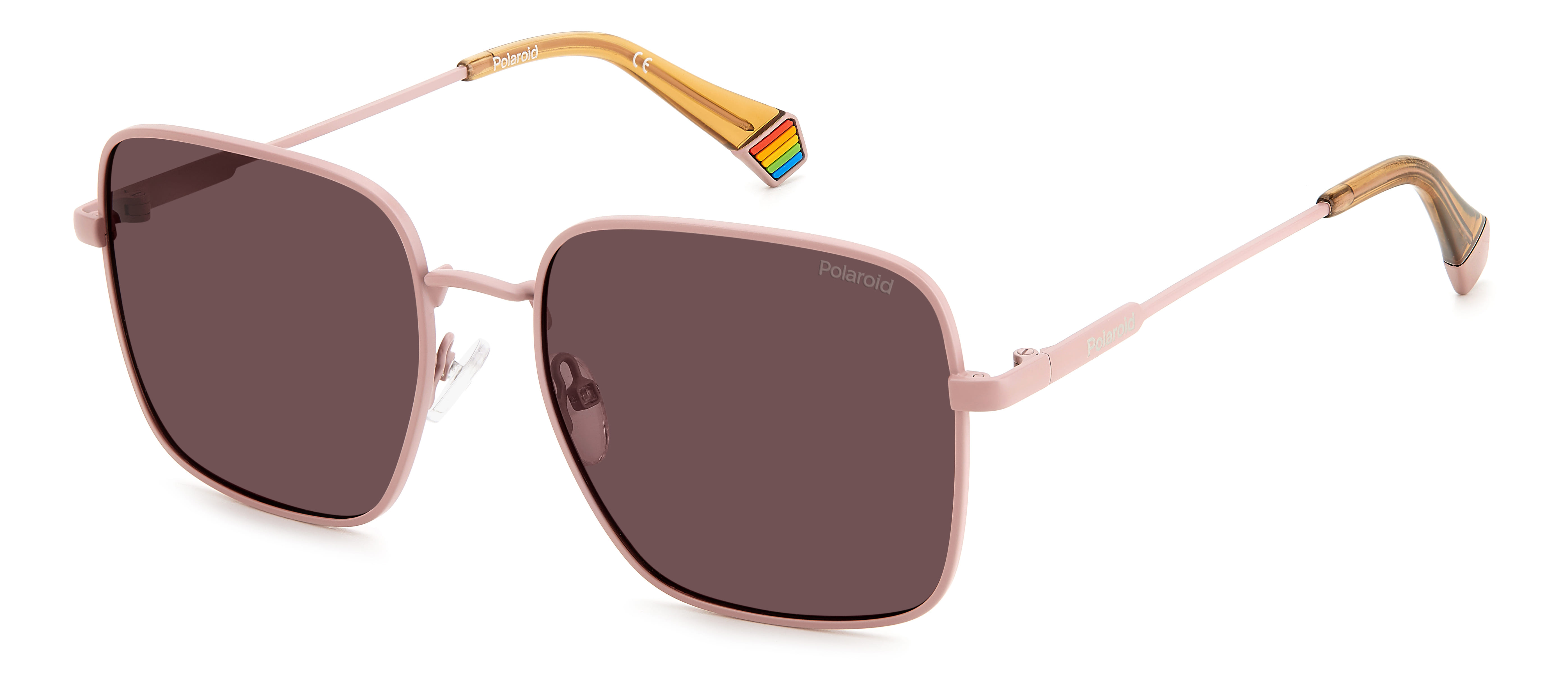 Polaroid - Sunglass Pink Female Full Metal