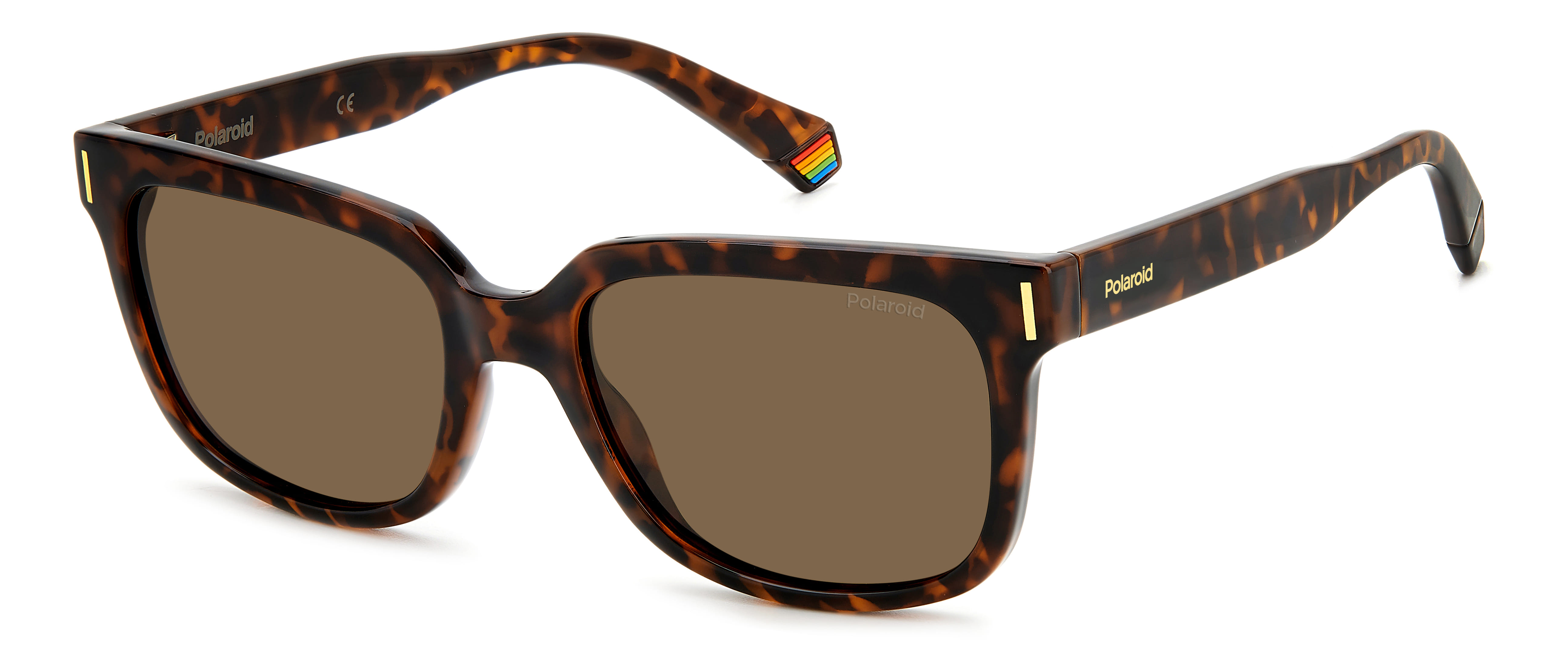 Polaroid 6191/S Sunglass Havana Unisex Full Shell — Havana frame