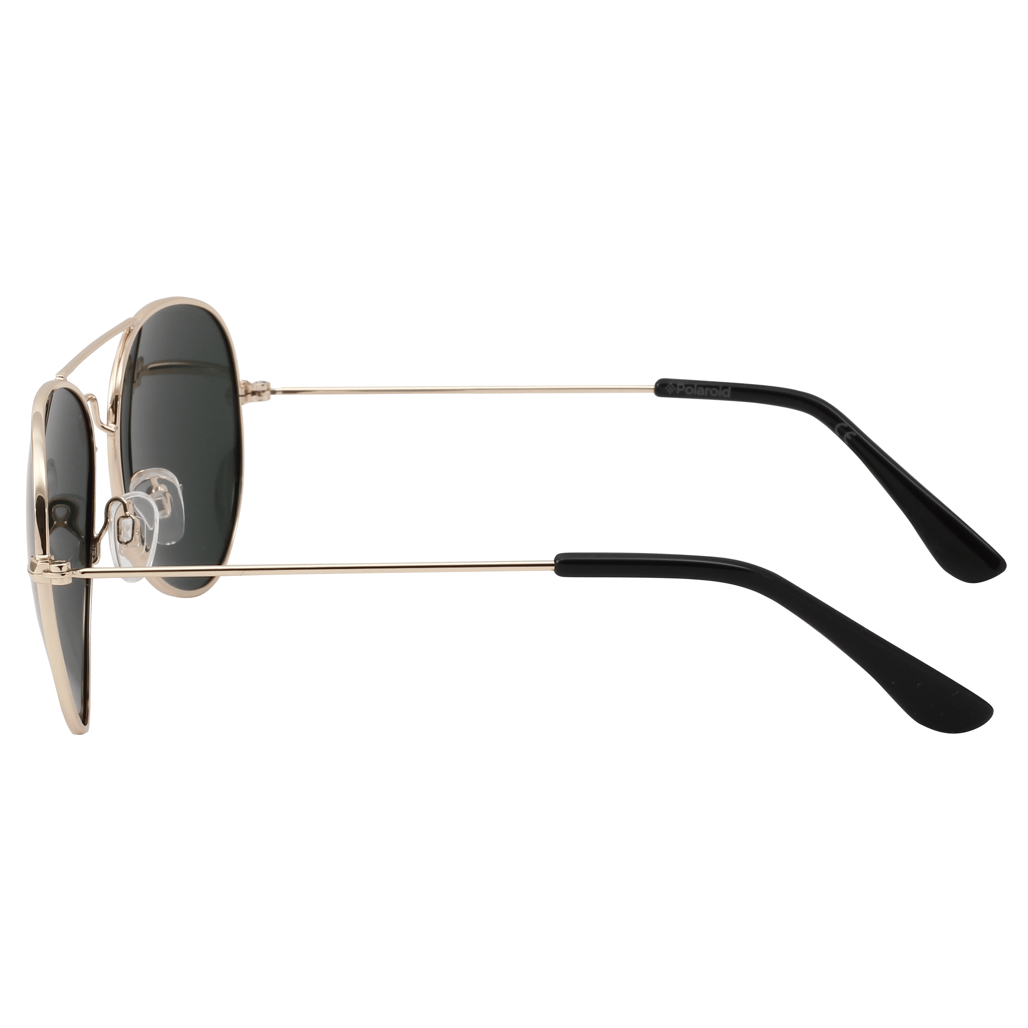 Polaroid 4213 Sunglass Gold Male Full Metal Sunglass — Gold frame — view 3