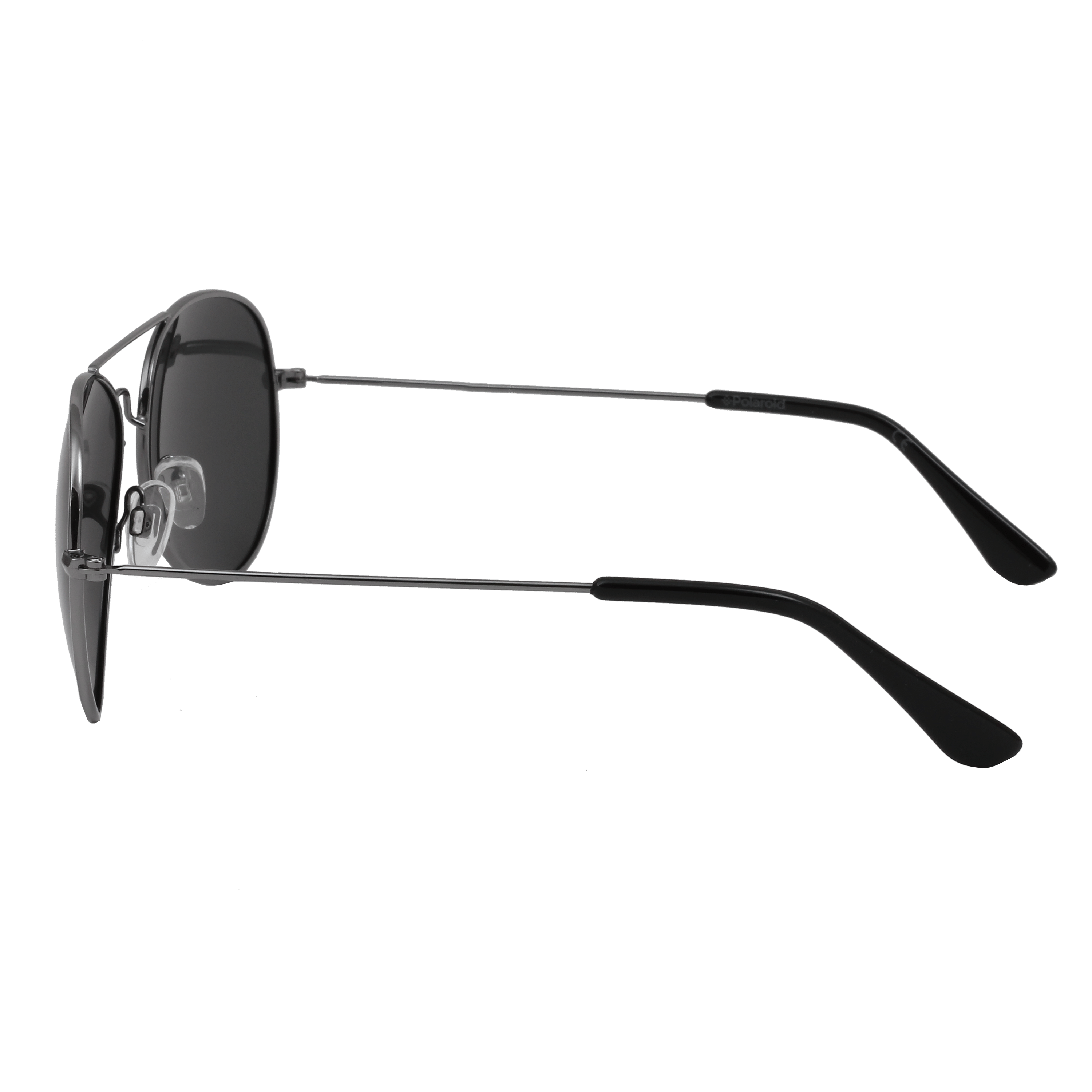 Polaroid 4213 Sunglass Gun Metal Male Full Metal Sunglass — Gun Metal frame — view 3
