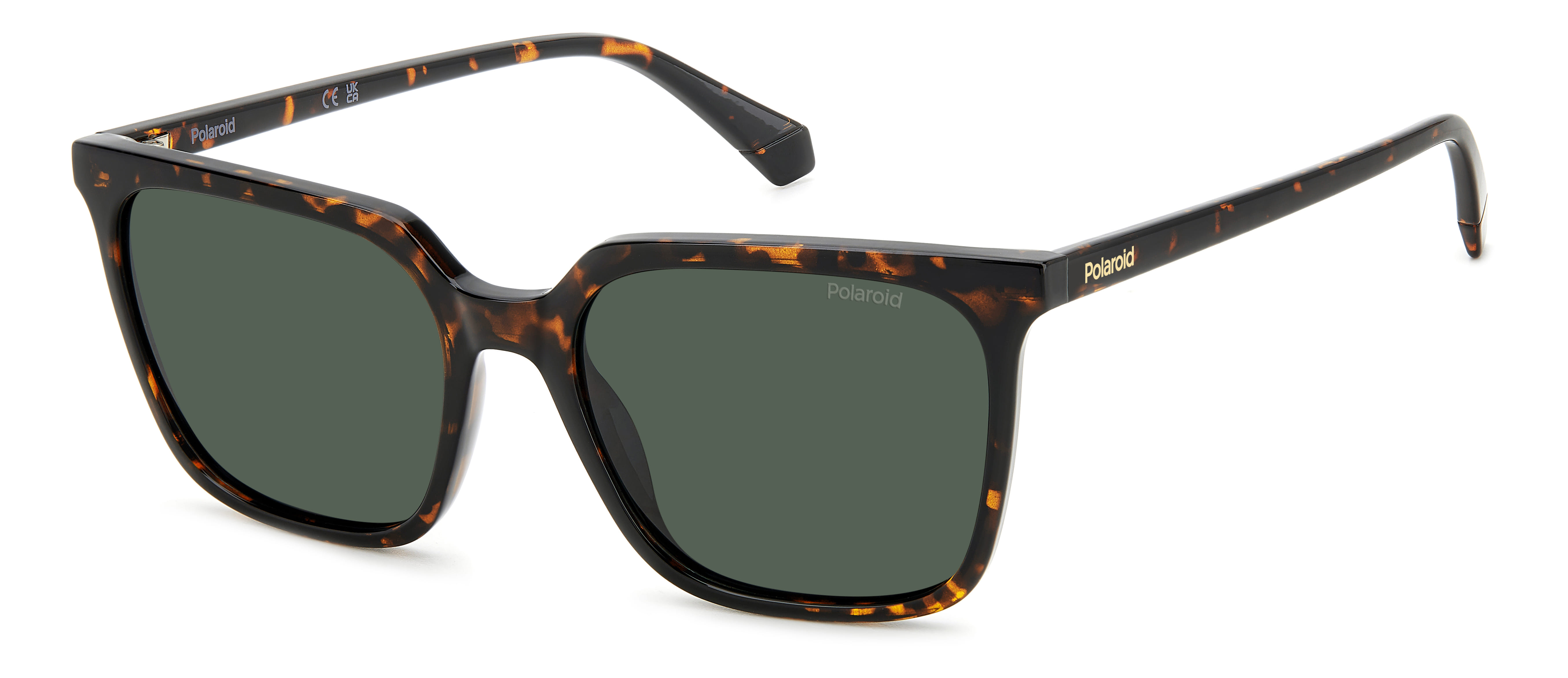 Polaroid PLD 4163/S Sunglass Havana Female Full Shell — Havana frame