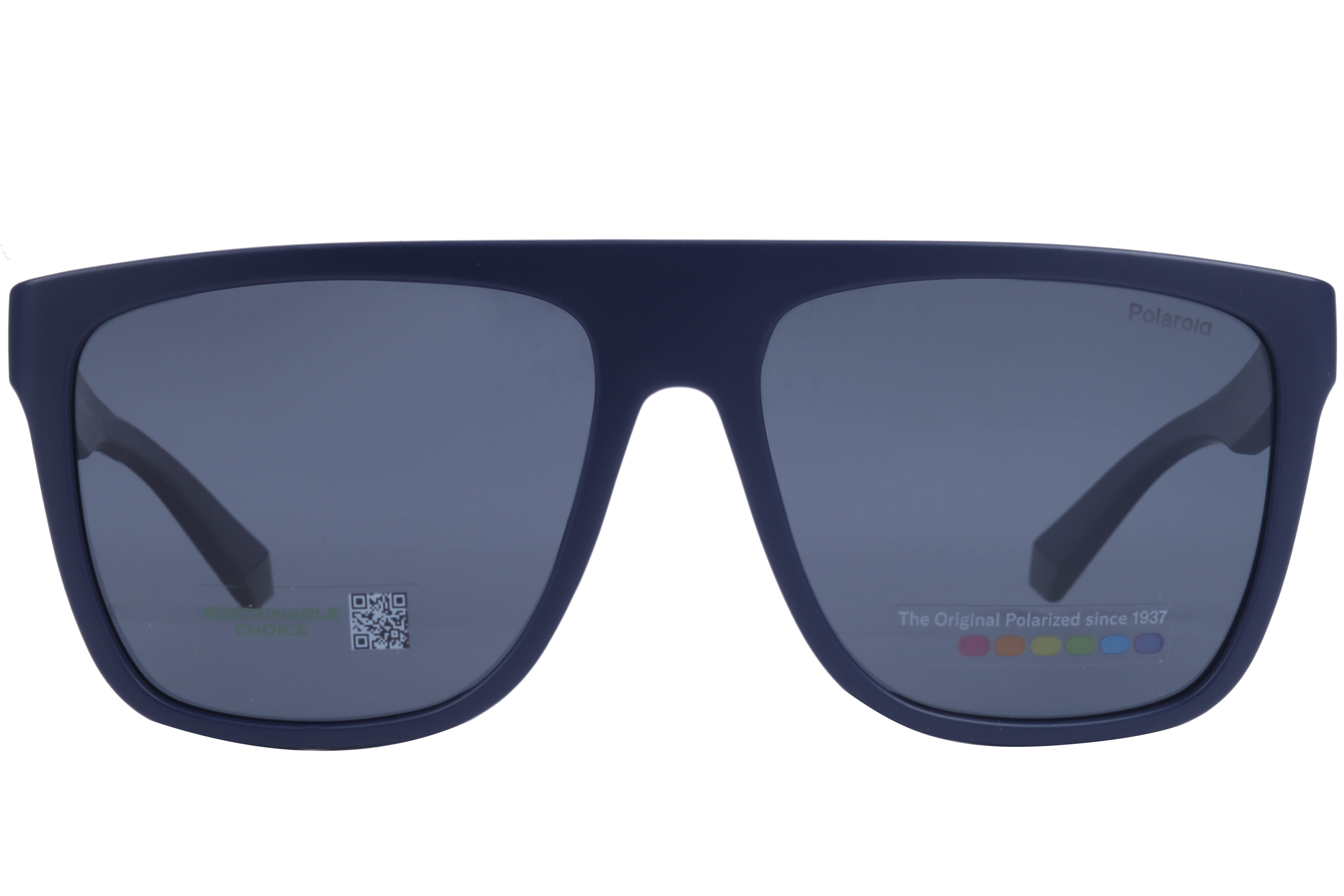 Polaroid PLD 2162/S Sunglass Blue Male Full Shell — Blue frame