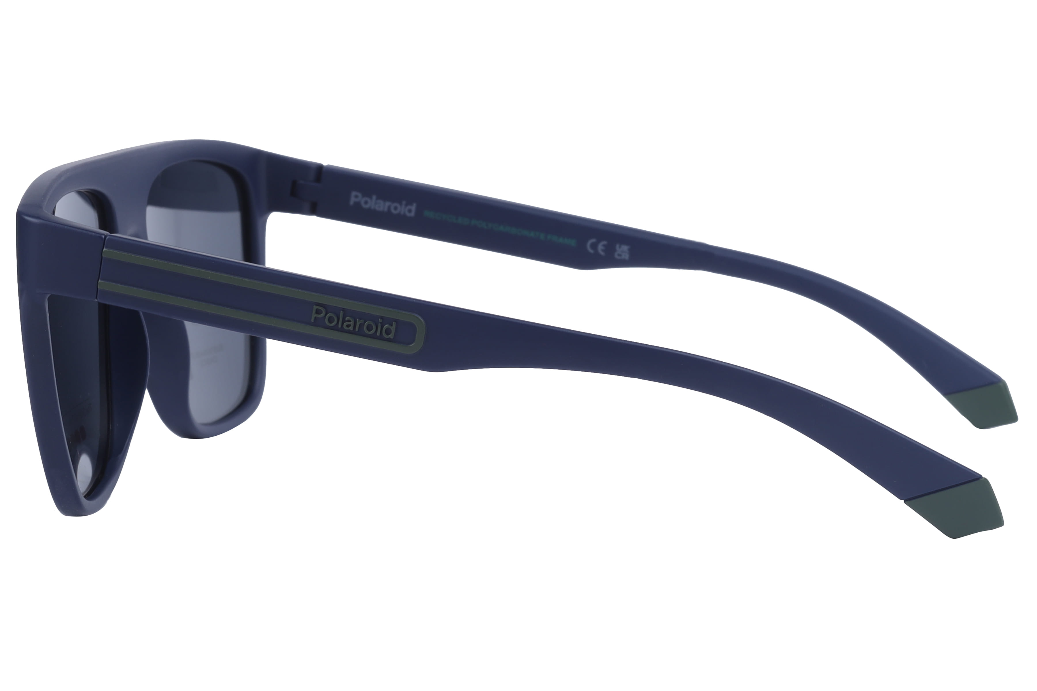 Polaroid PLD 2162/S Sunglass Blue Male Full Shell Sunglass — Blue frame — view 2