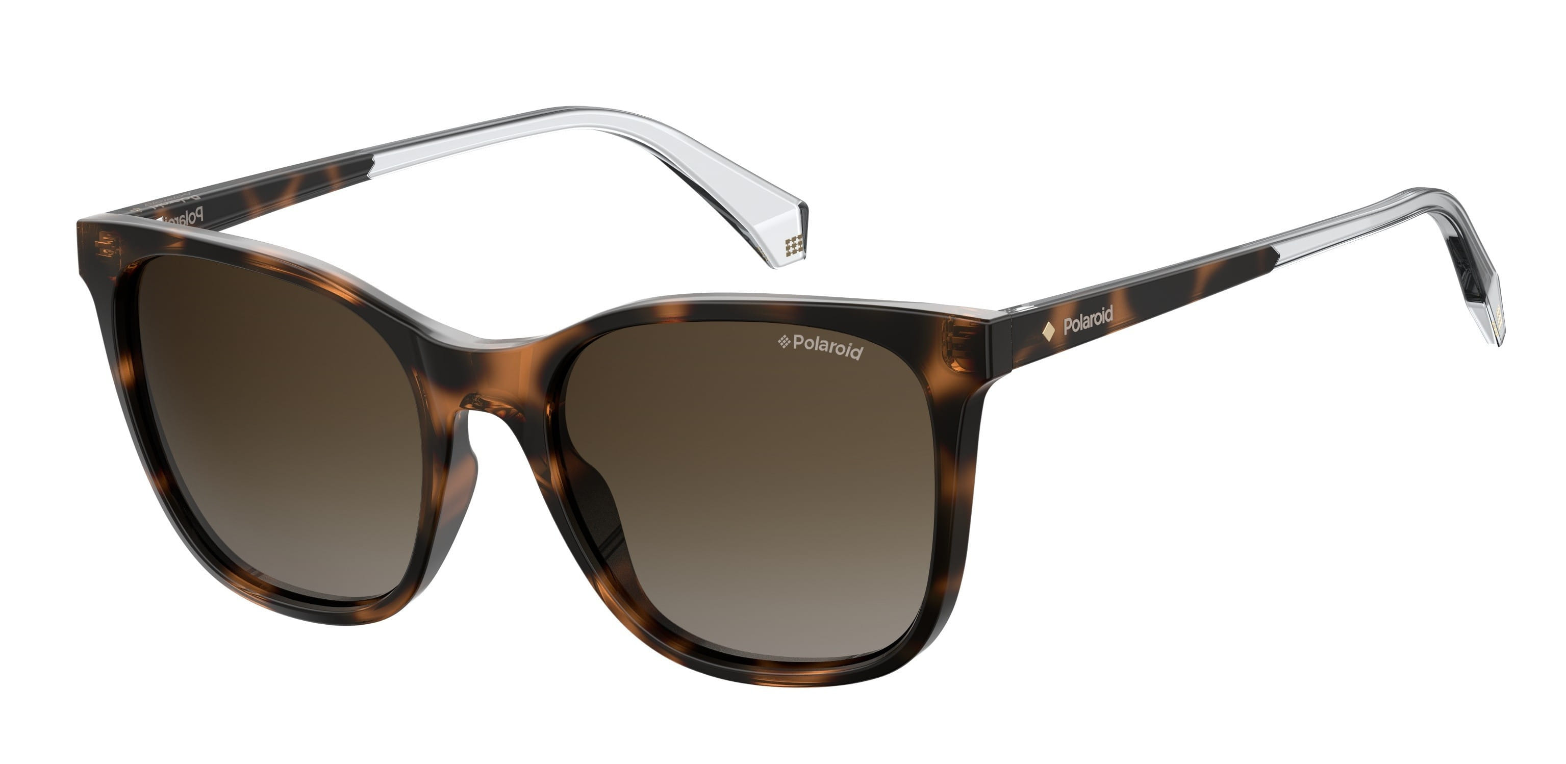 Polaroid PLD 4059/S Sunglass Brown Female Full Shell Sunglass — Brown frame — view 1