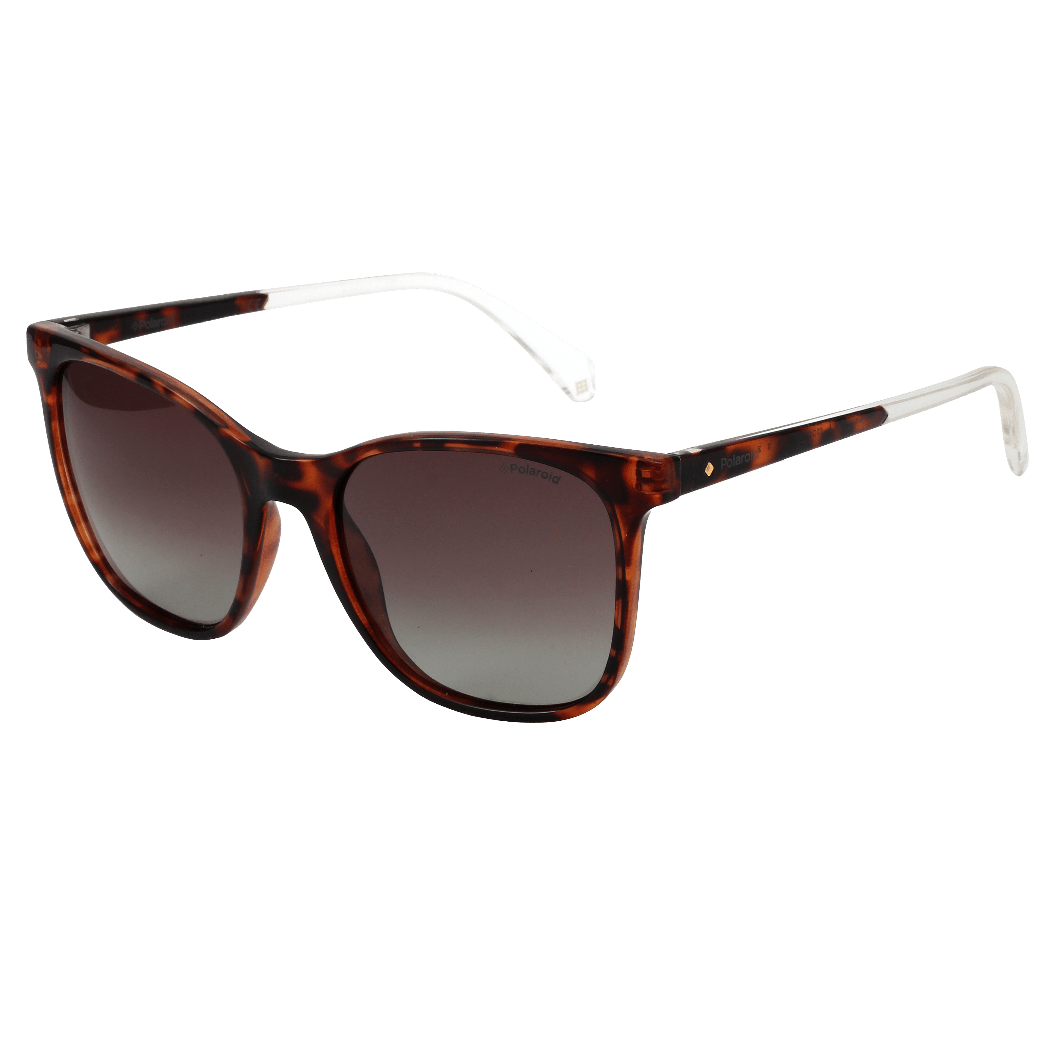 Polaroid PLD 4059/S Sunglass Brown Female Full Shell Sunglass — Brown frame — view 4