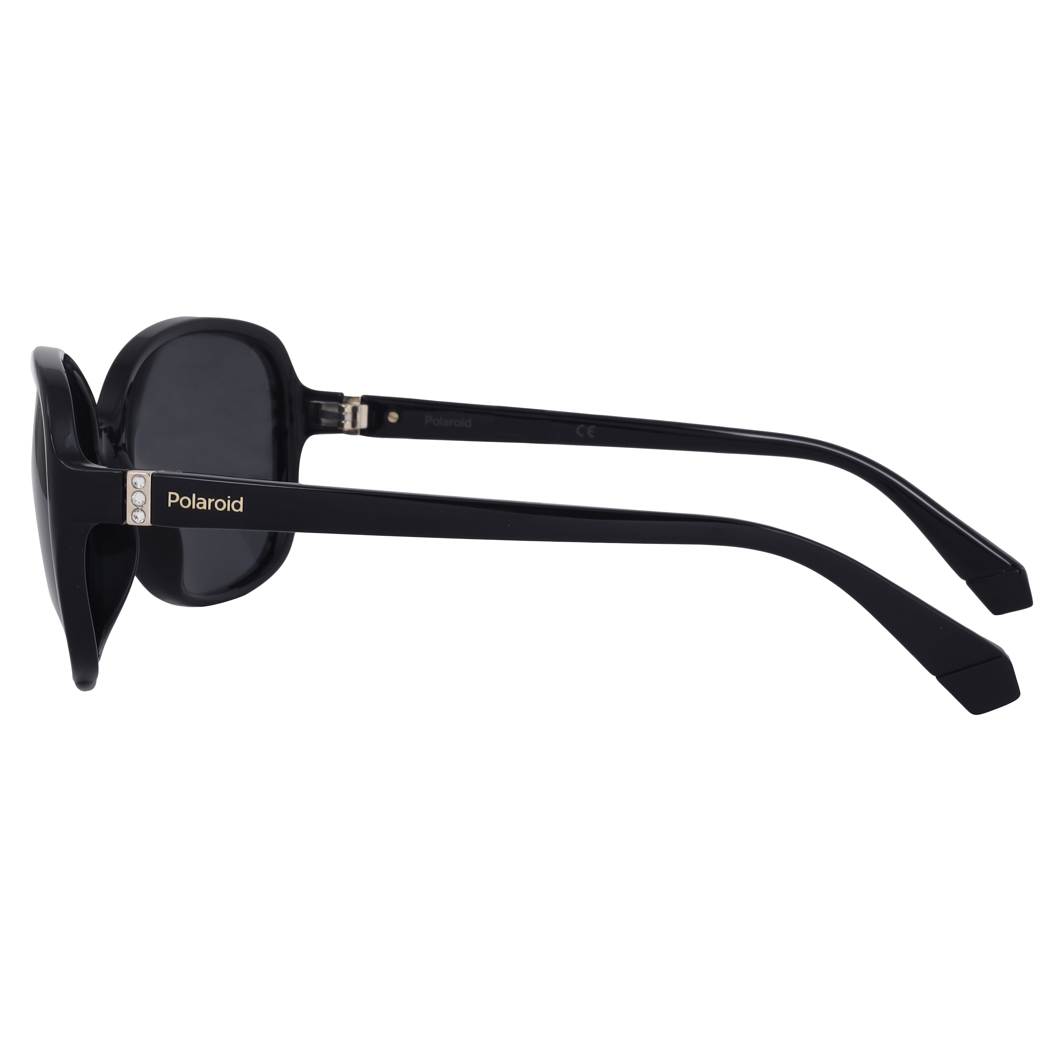 Polaroid Pld 4098/S Sunglass Black Female Full Shell Sunglass — Black frame — view 6