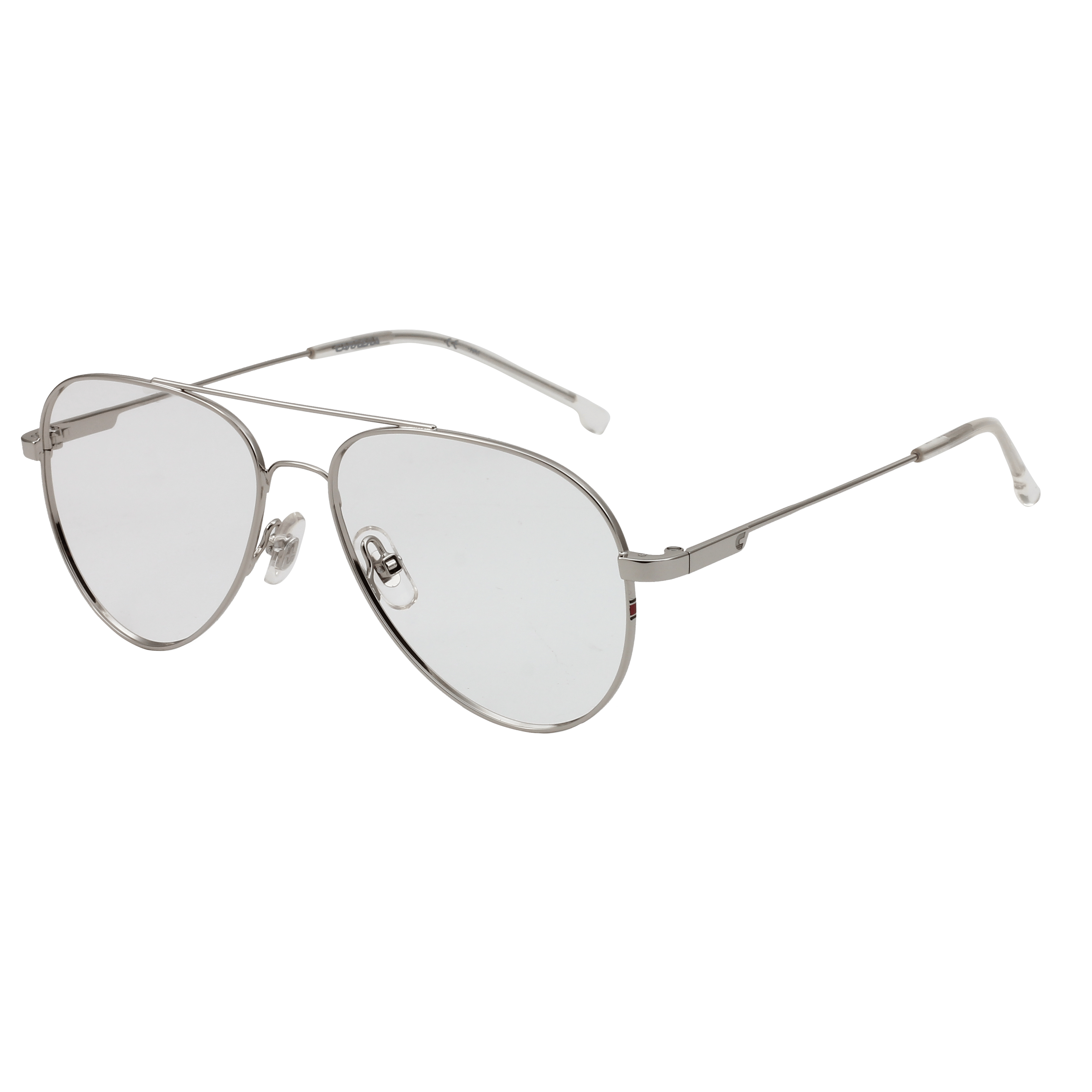 Carrera 2020T Frame Silver Male Full Metal — Silver frame
