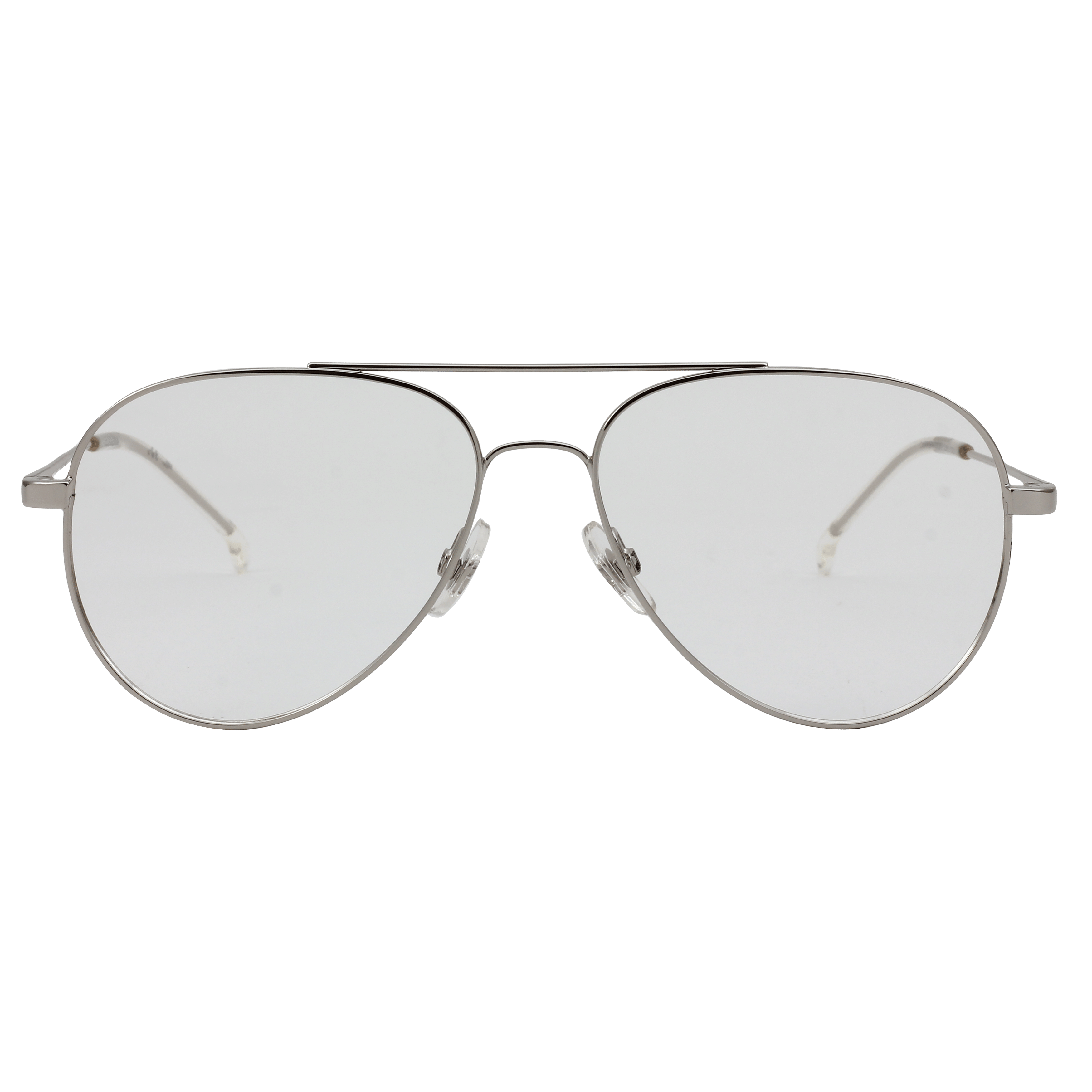 Carrera 2020T Frame Silver Male Full Metal Frame — Silver frame — view 2