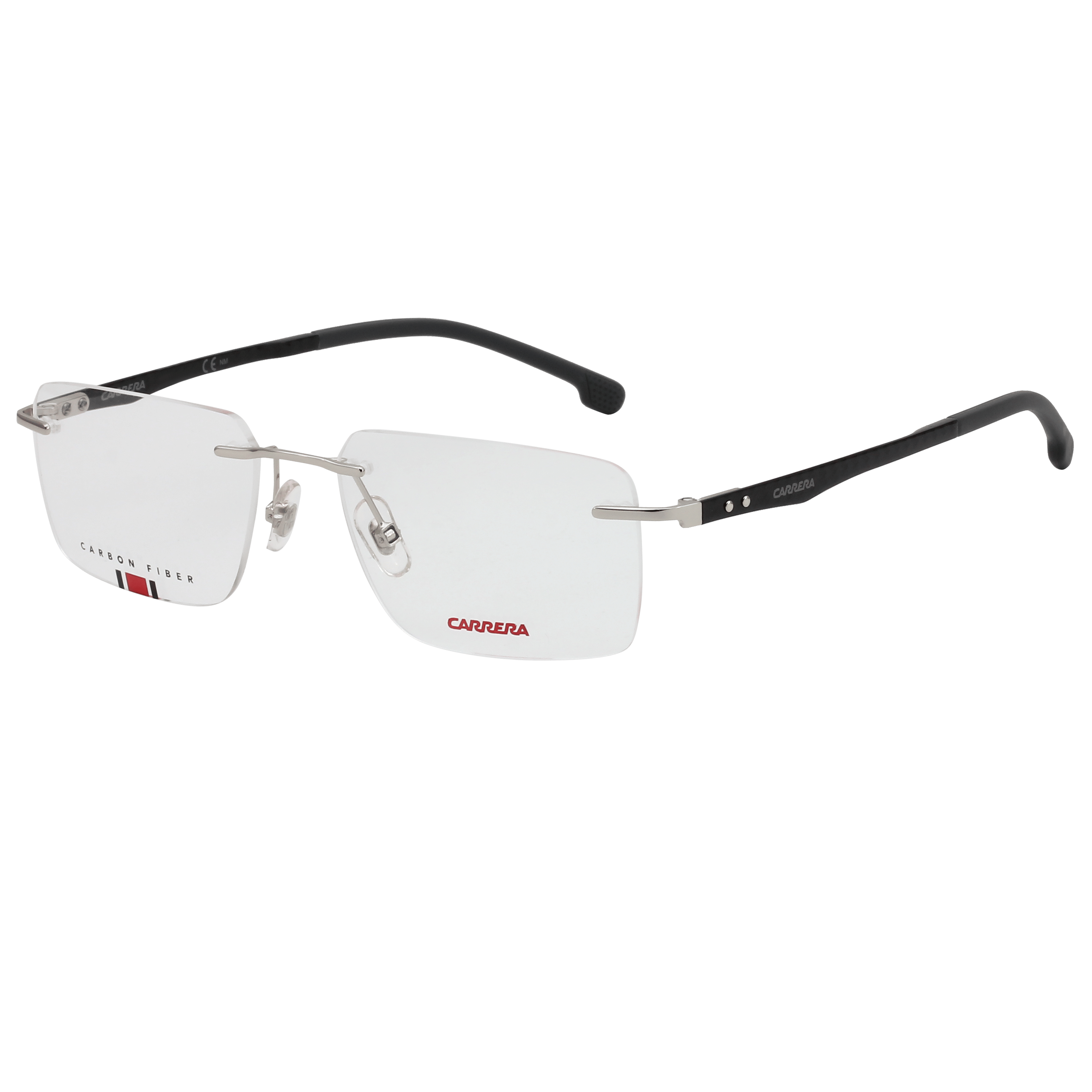 Carrera CARRERA 8853 Frame Silver Male RimLess Carbon Fiber — Silver frame