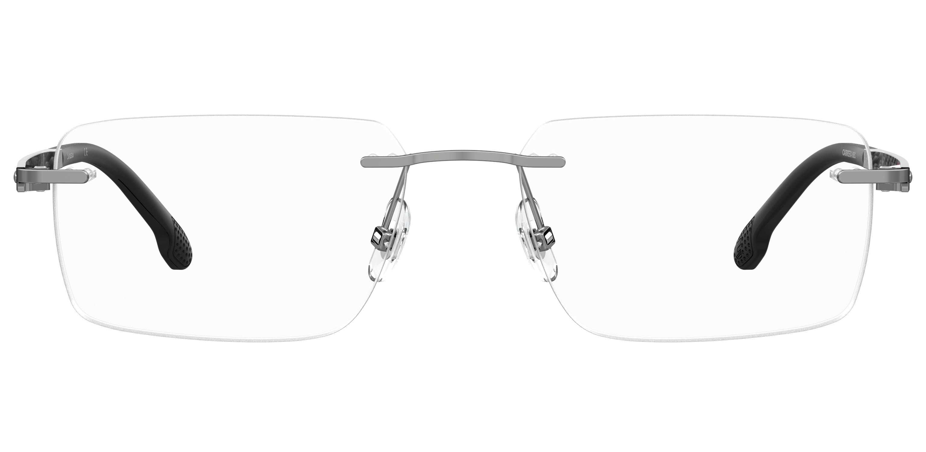 Carrera CARRERA 8853 Frame Gun Metal Male RimLess Carbon Fib Frame — Gun Metal frame — view 2