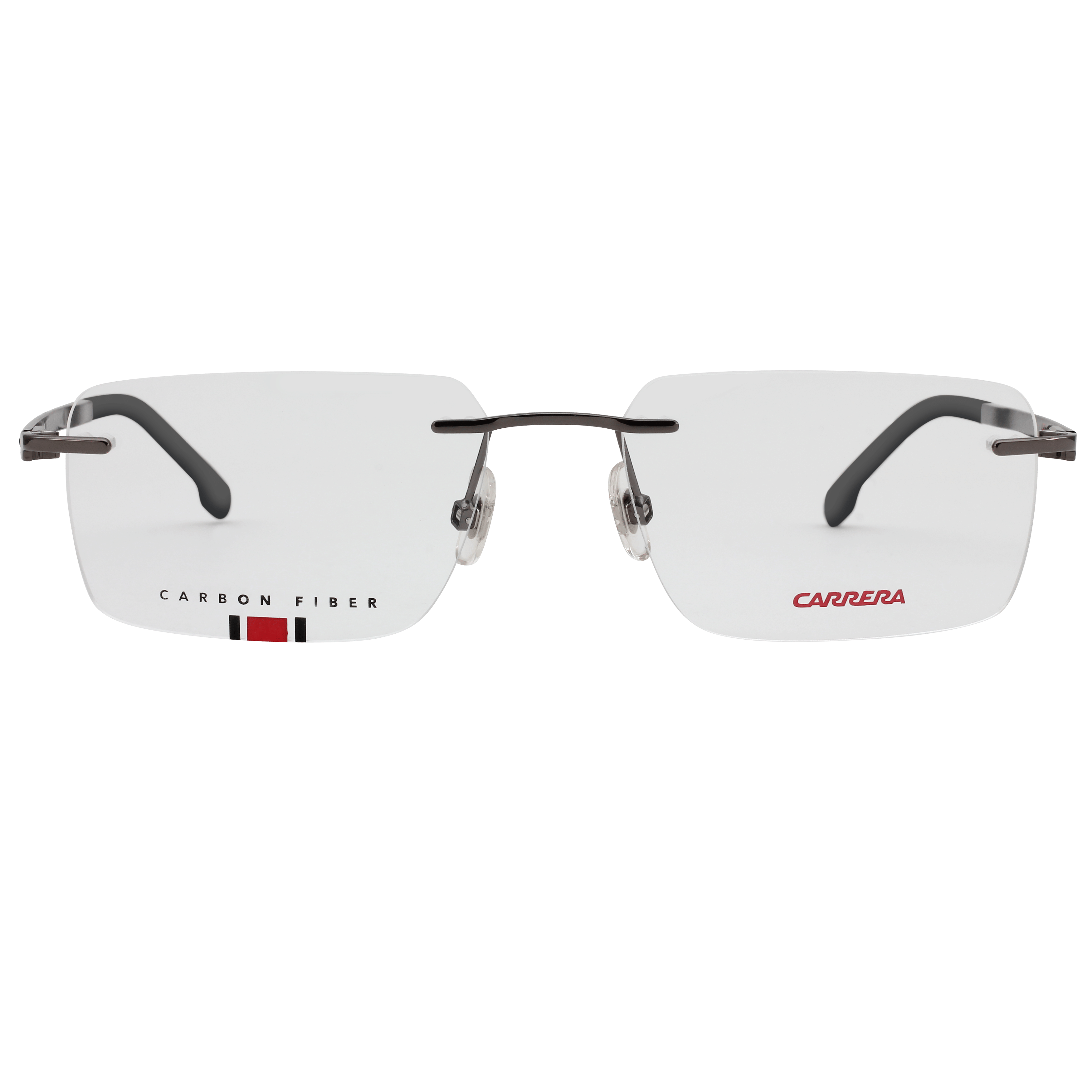 Carrera CARRERA 8853 Frame Gun Metal Male RimLess Carbon Fib Frame — Gun Metal frame — view 5