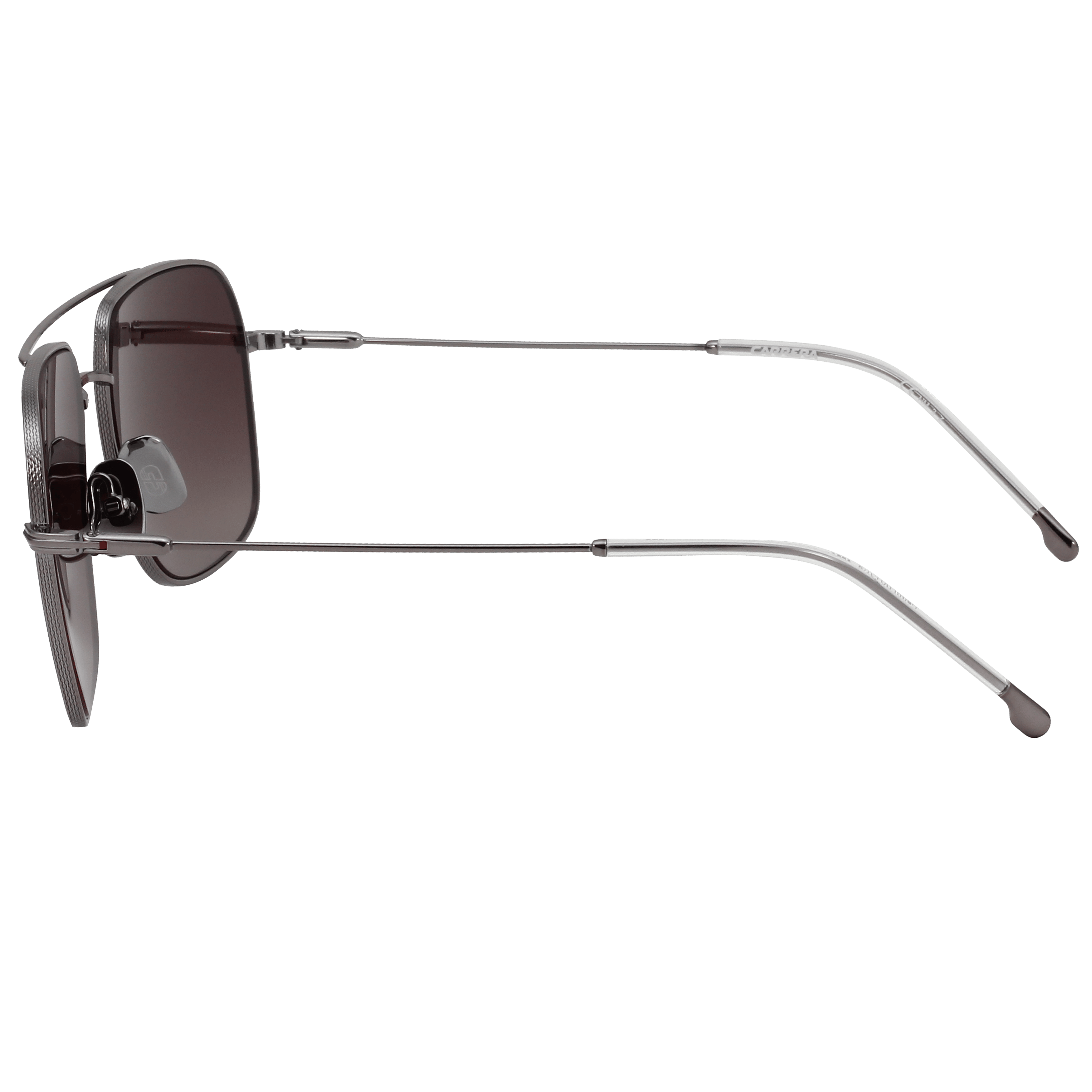 Carrera CARRERA 247/S Sunglass Gun Metal Male Full Titanium Sunglass — Gun Metal frame — view 6