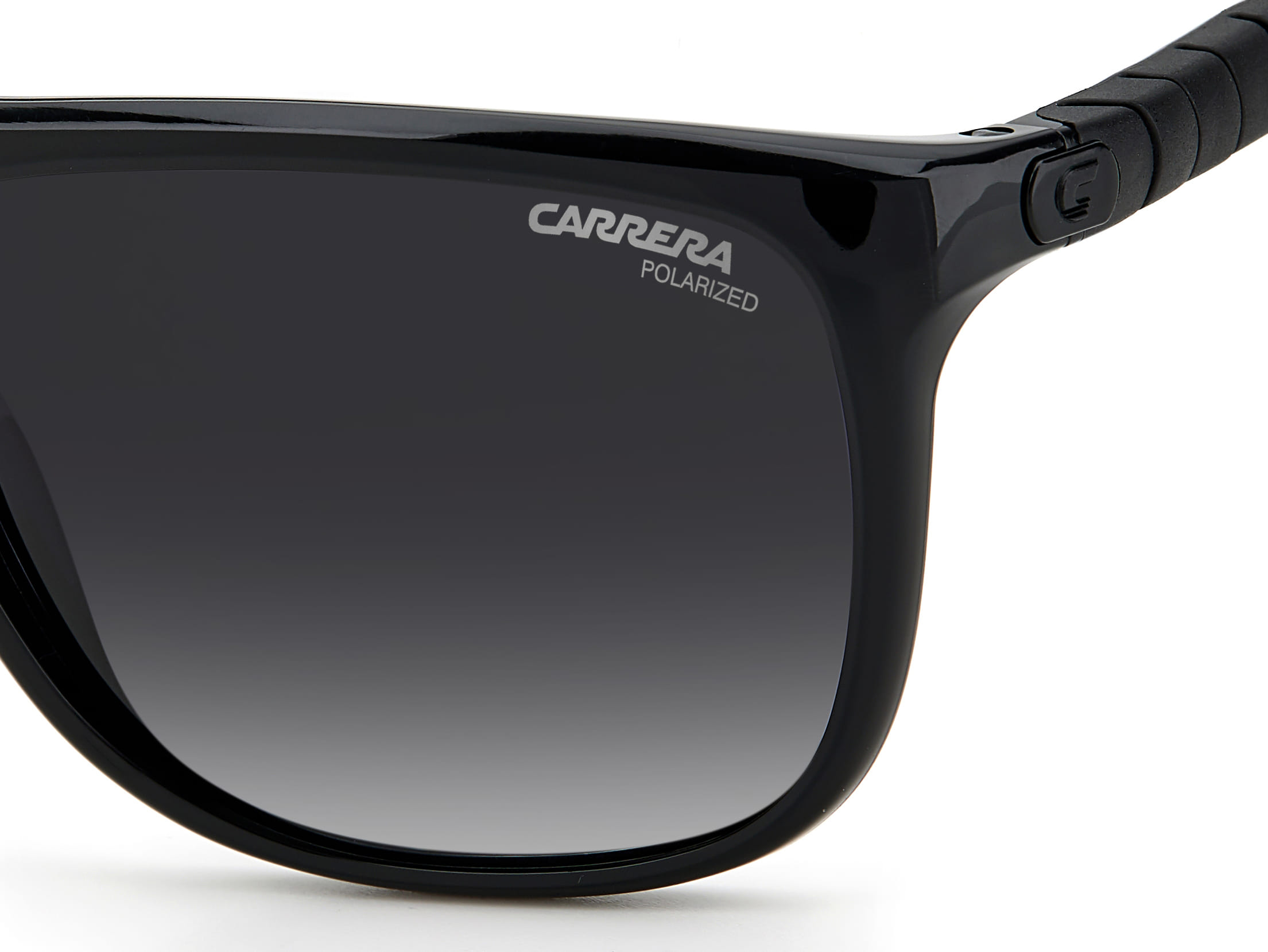 Carrera HYPERFIT 17/S Sunglass Black Male Full Shell Rubber Sunglass — Black frame — view 3