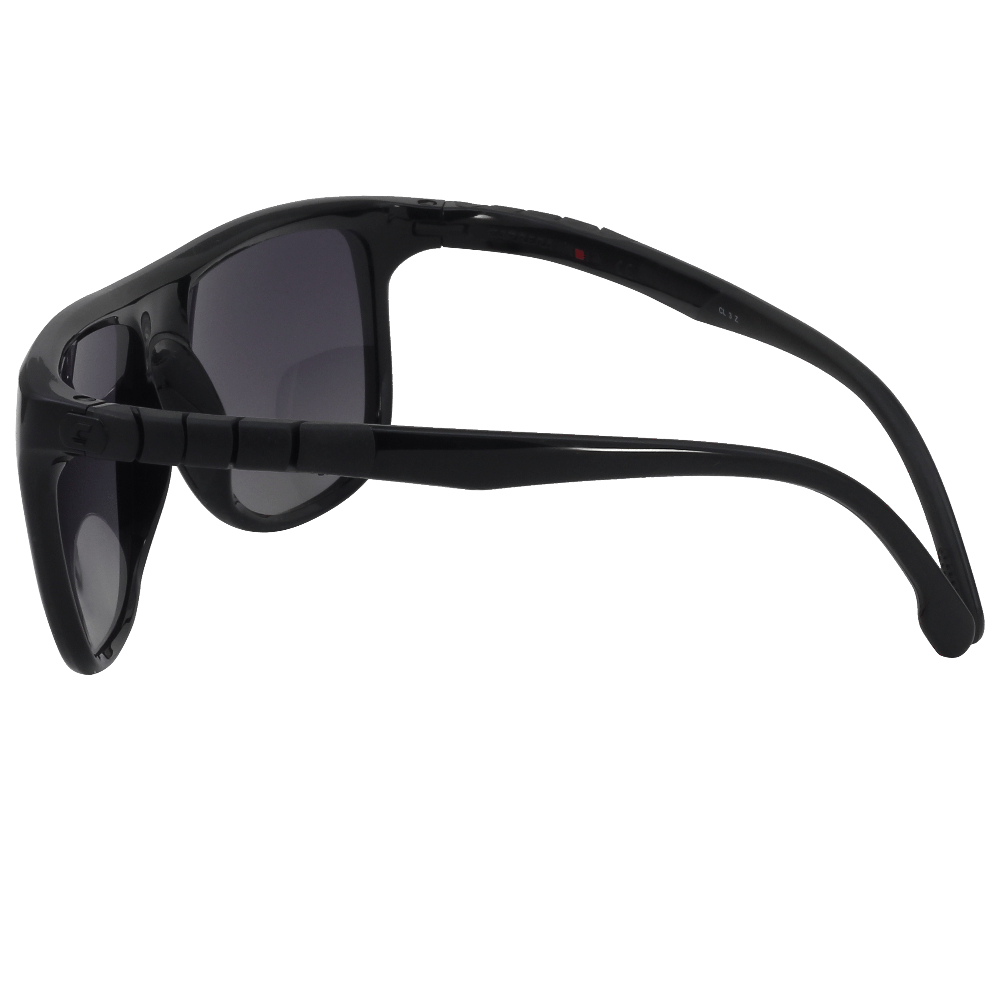 Carrera HYPERFIT 17/S Sunglass Black Male Full Shell Rubber Sunglass — Black frame — view 6