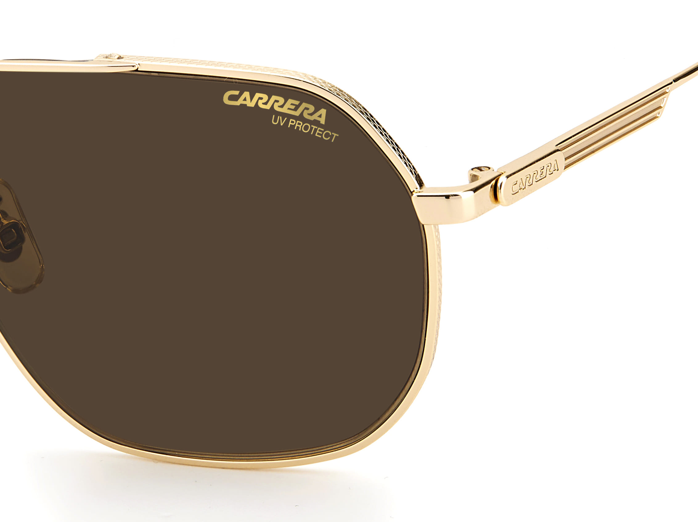 Carrera CARRERA 1035/GS Sunglass Gold Male Supra Metal Sunglass — Gold frame — view 3