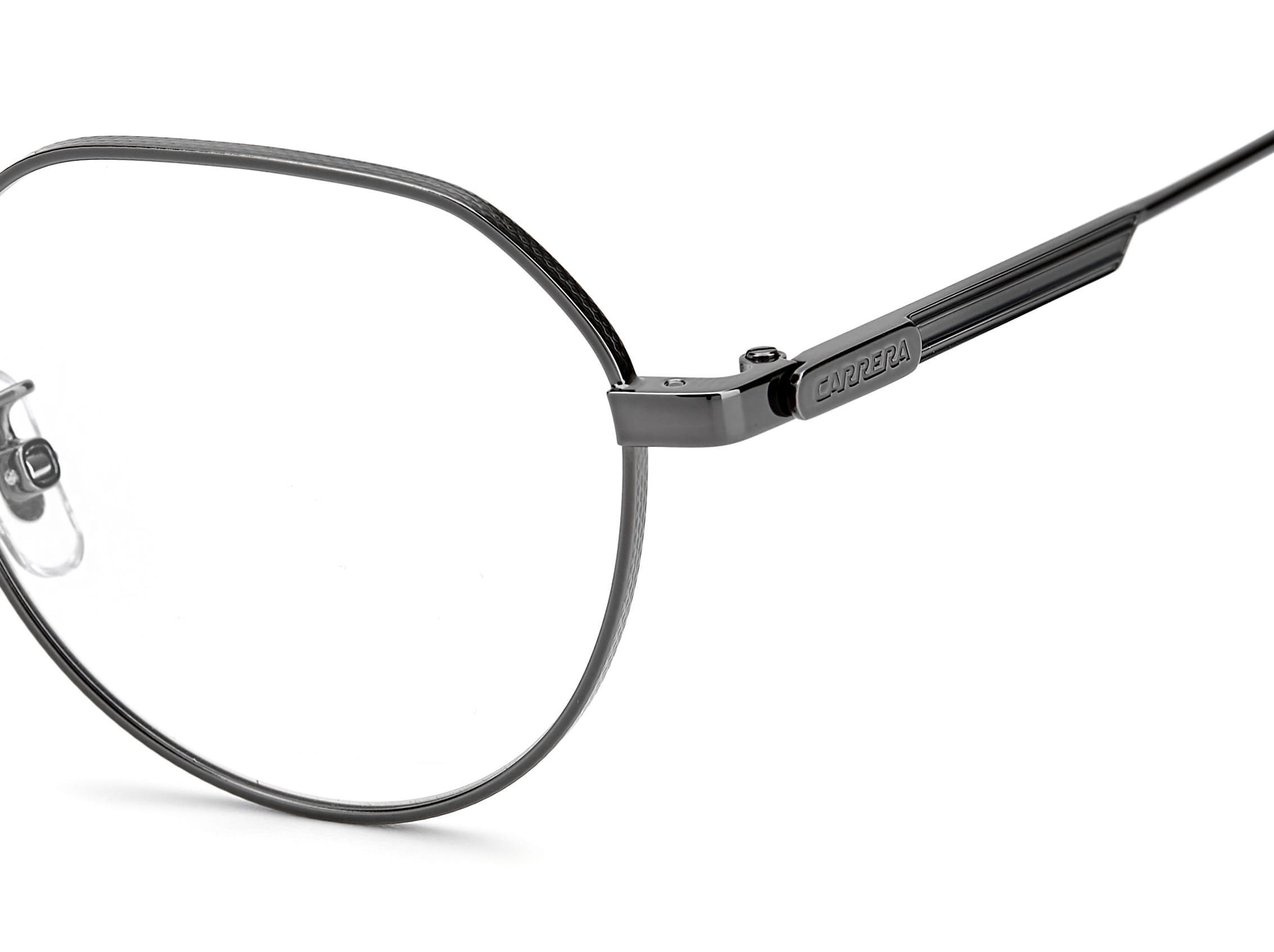 Carrera 1117/G Frame Grey Male Full Metal Frame — Grey frame — view 3