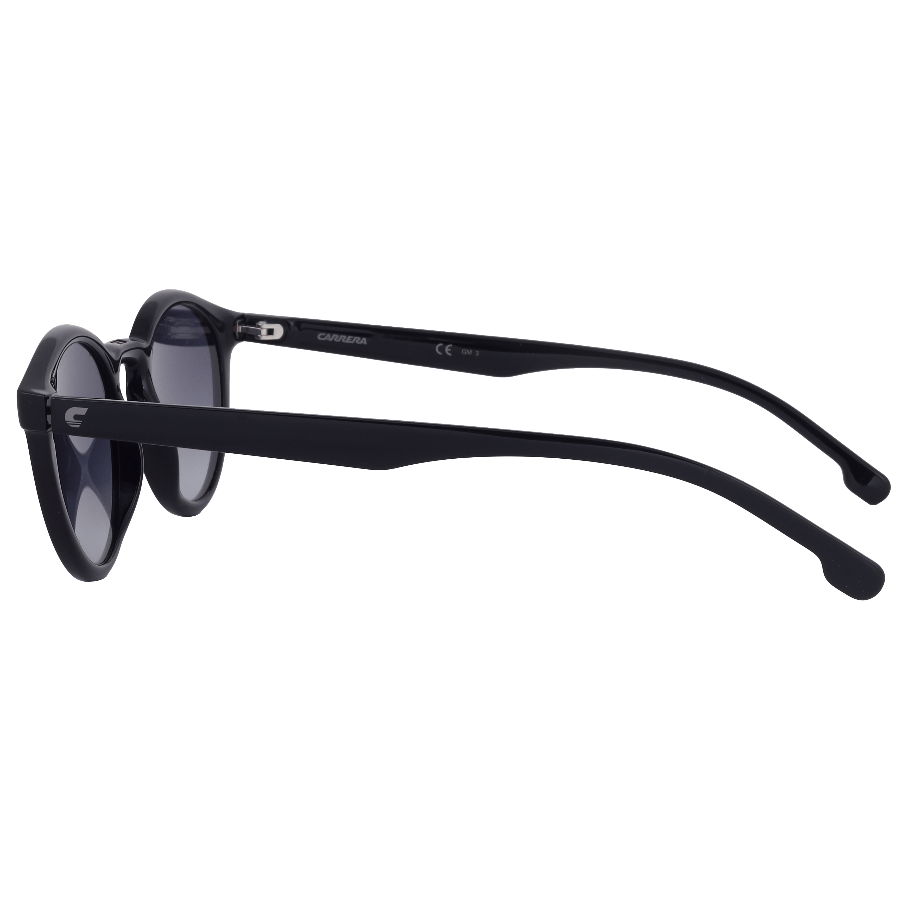 Carrera 2029T/S Sunglass Black Female Full Shell Sunglass — Black frame — view 6