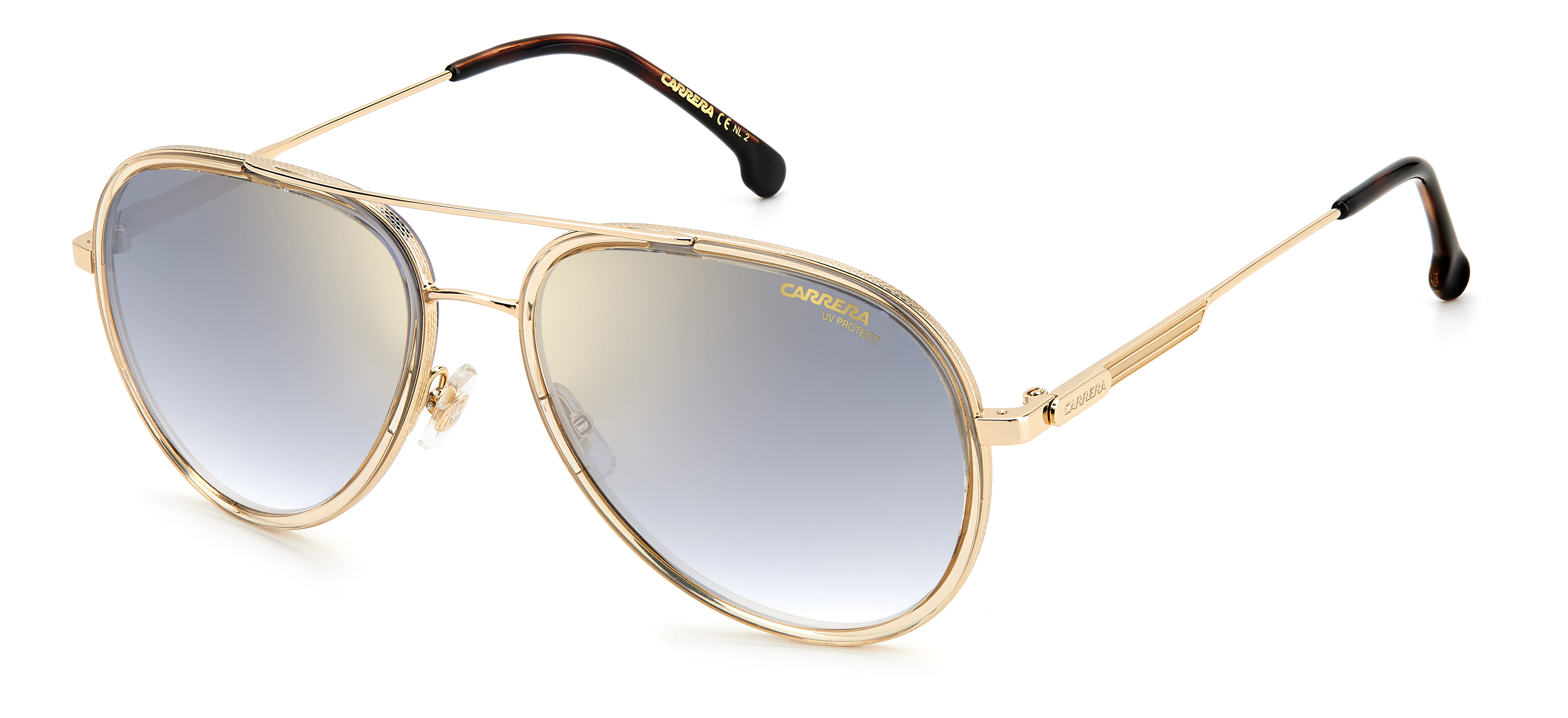 Carrera CARRERA 1044/S Sunglass Gold Unisex Full Metal — Gold frame