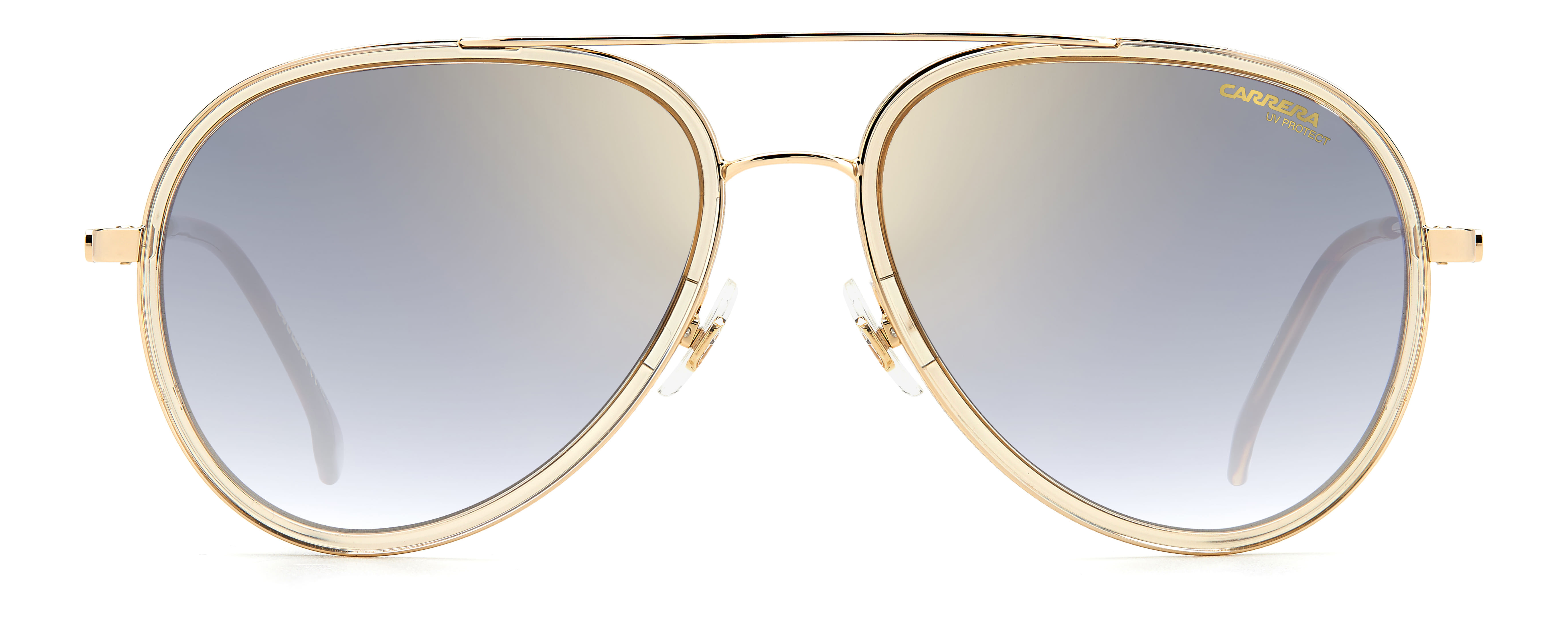 Carrera CARRERA 1044/S Sunglass Gold Unisex Full Metal Sunglass — Gold frame — view 2