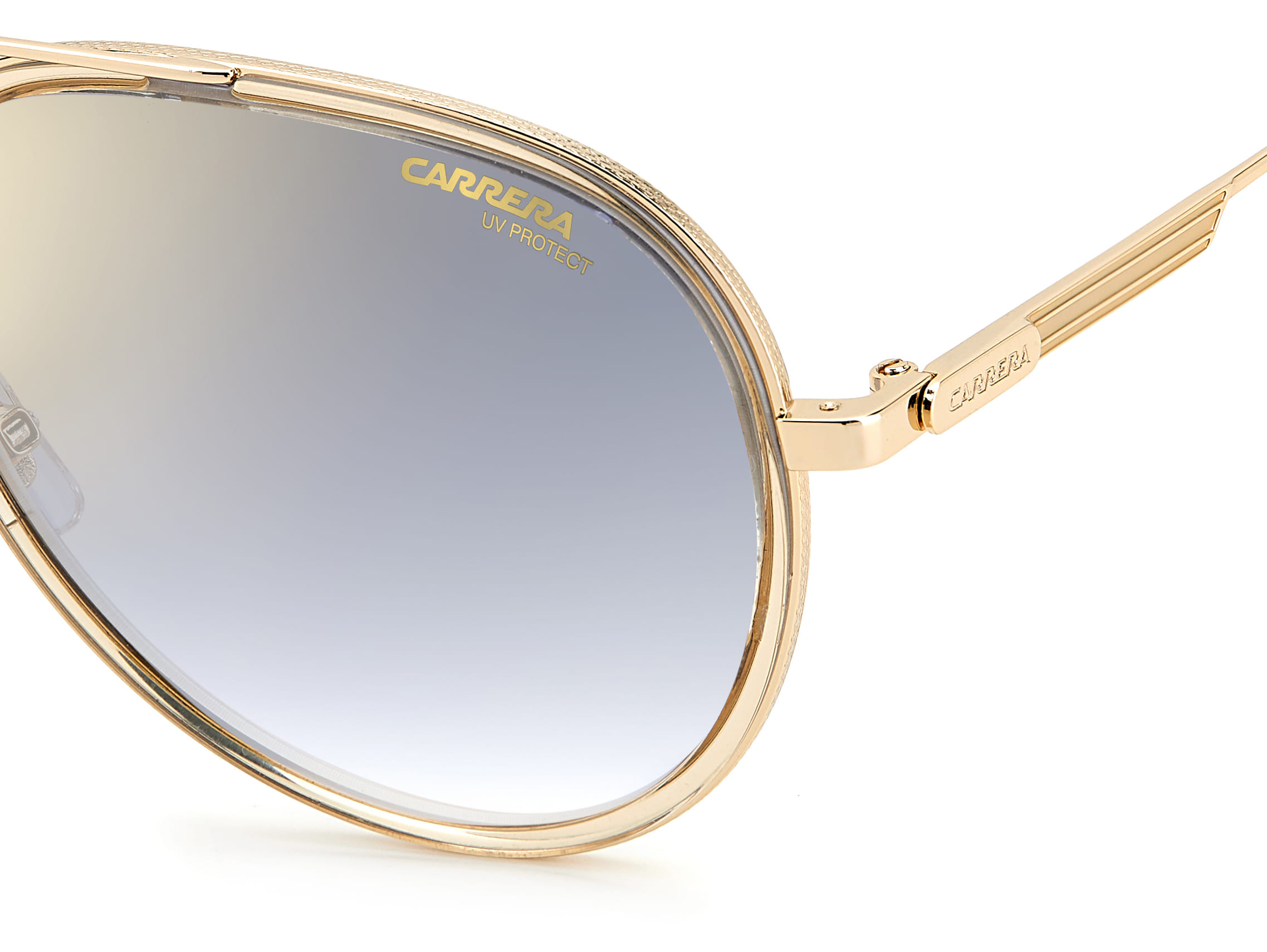 Carrera CARRERA 1044/S Sunglass Gold Unisex Full Metal Sunglass — Gold frame — view 3
