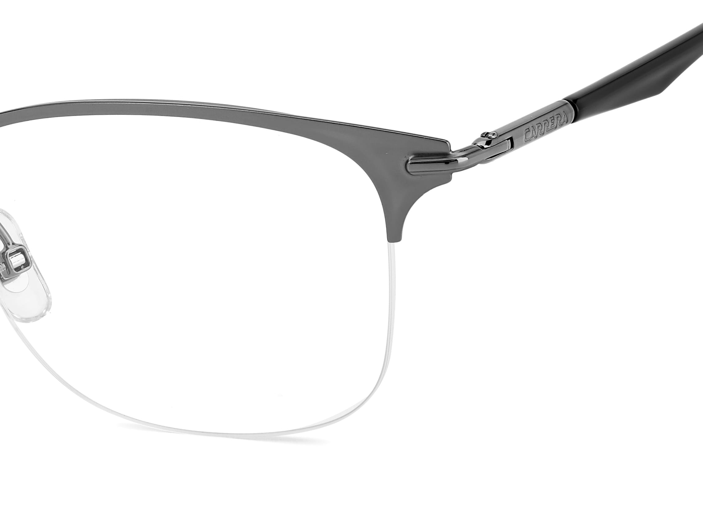 Carrera 281 Frame Grey Male Supra Metal Frame — Grey frame — view 3