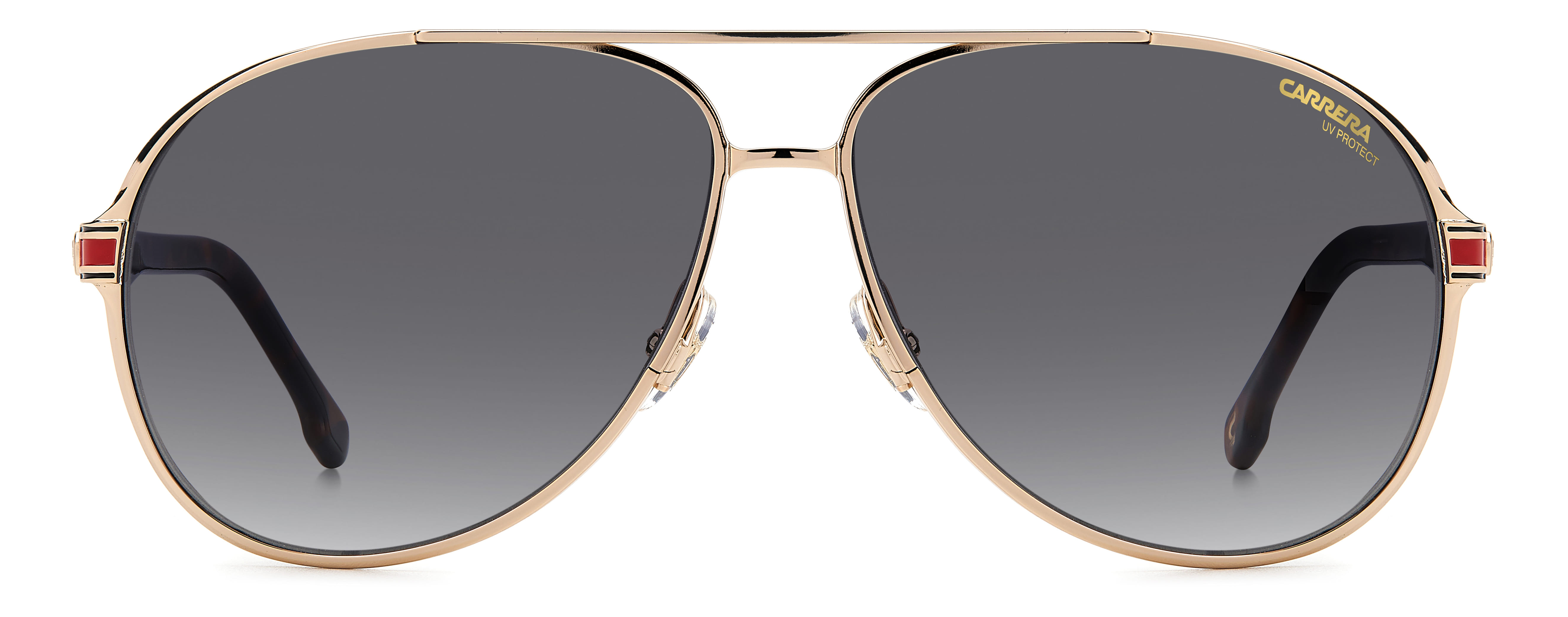 Carrera 1051/S Sunglass Gold Unisex Full Shell Sunglass — Gold frame — view 2