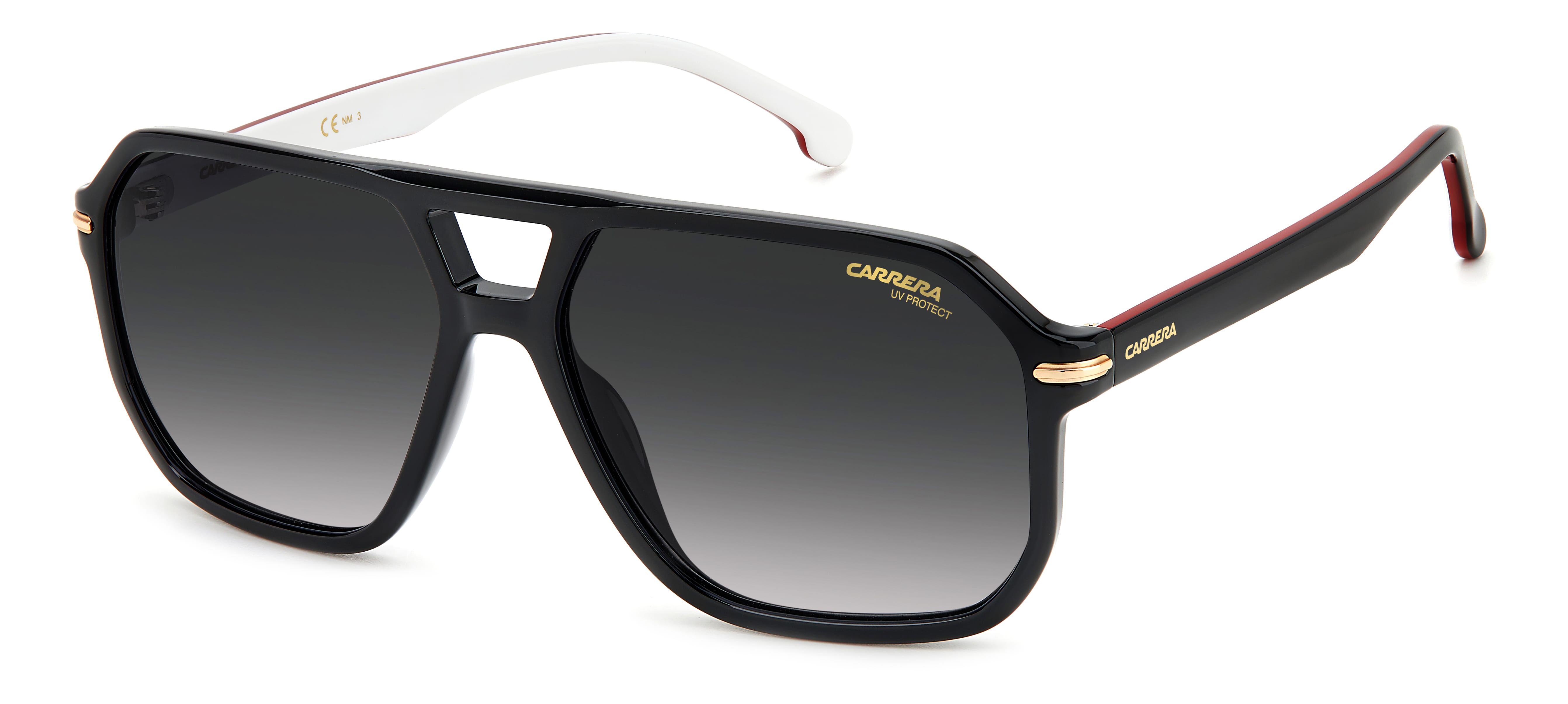 Carrera 302/S Sunglass Black Male Full Shell — Black frame