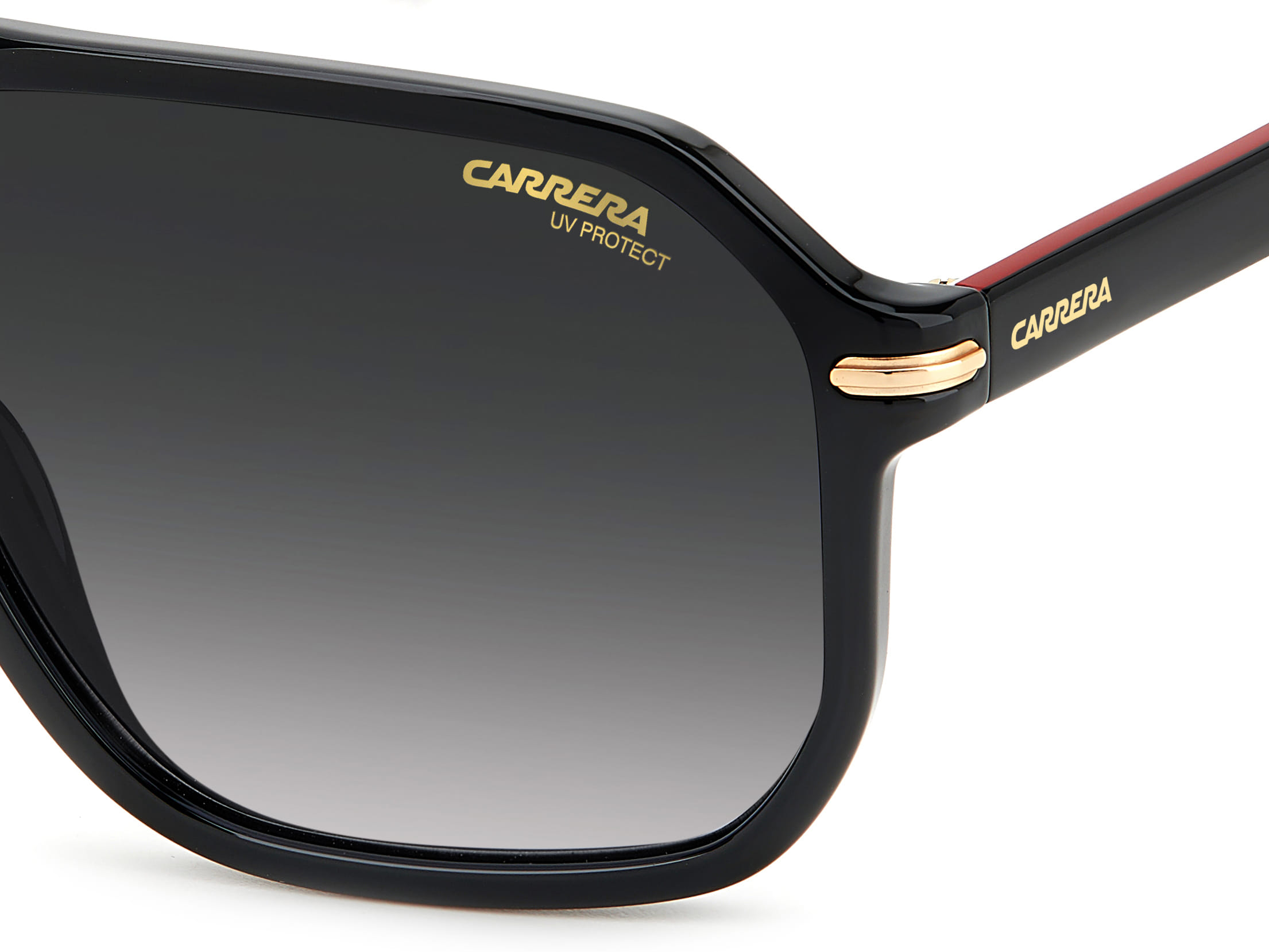 Carrera 302/S Sunglass Black Male Full Shell Sunglass — Black frame — view 3
