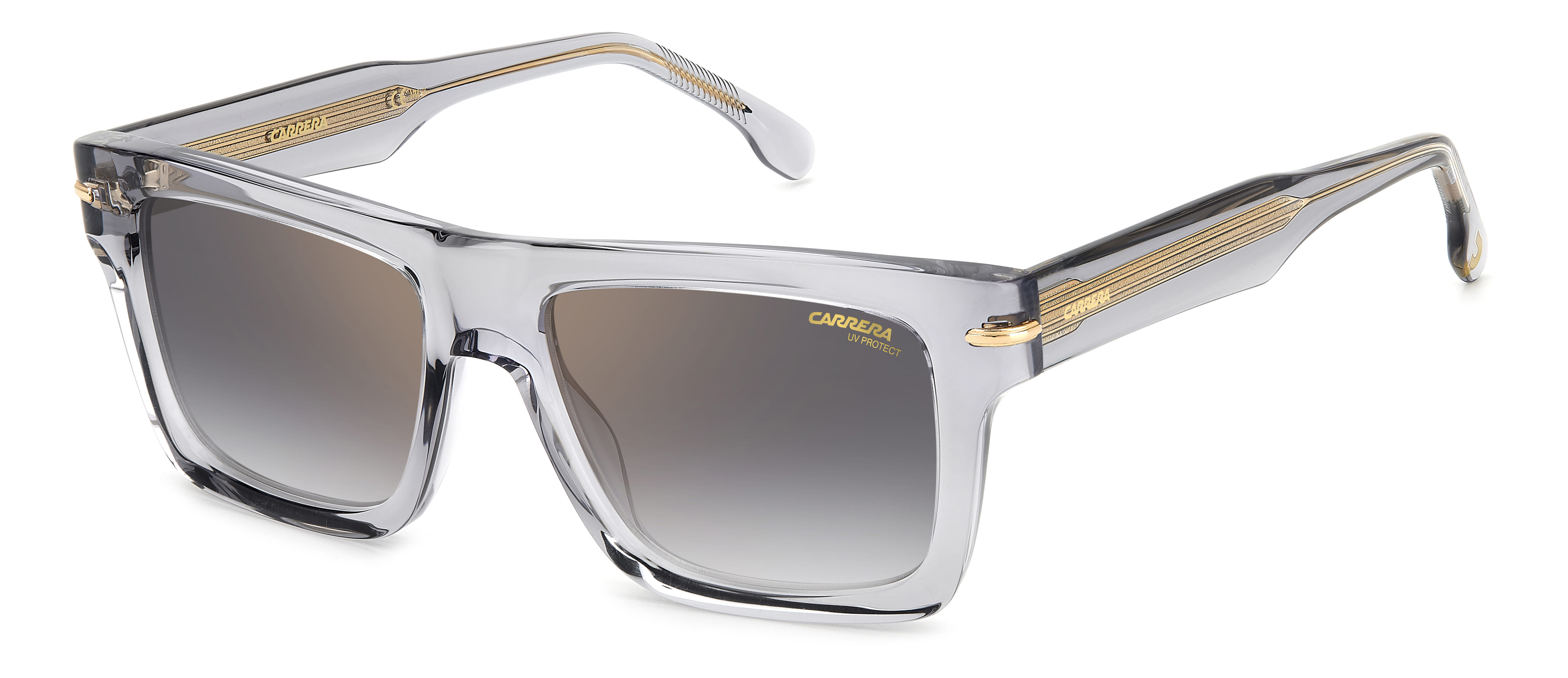 Carrera 305/S Sunglass Transparent Grey Unisex Full Shell — Transparent Grey frame