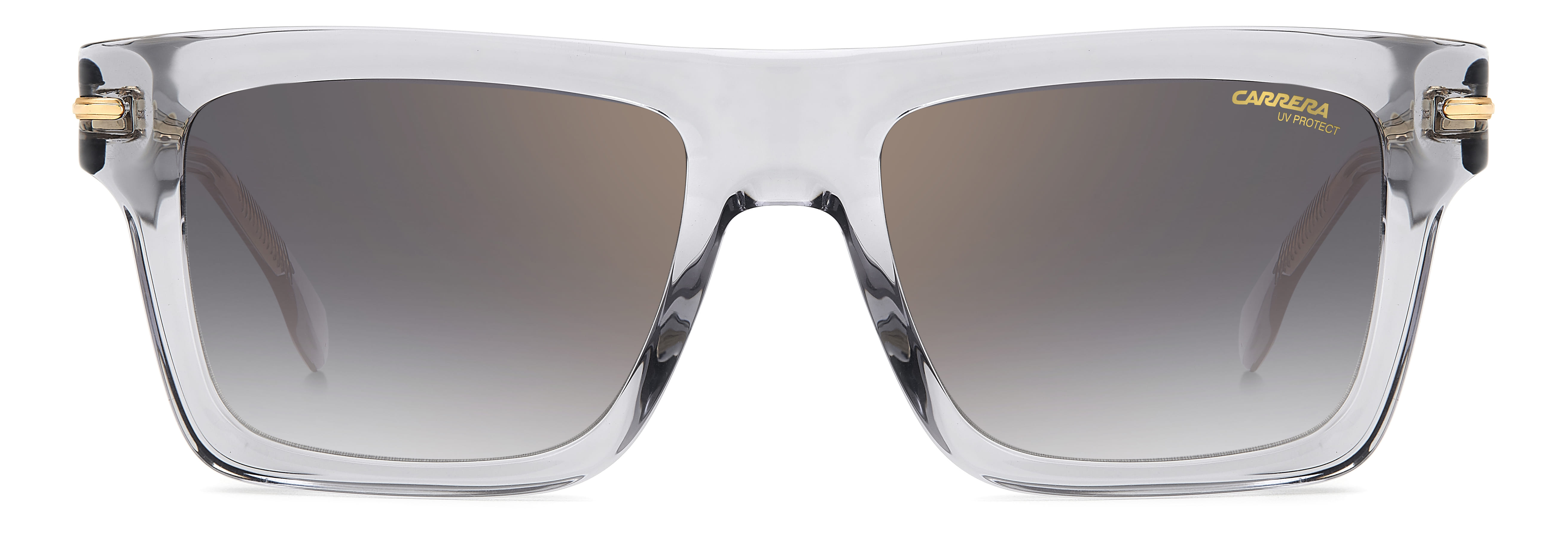 Carrera 305/S Sunglass Transparent Grey Unisex Full Shell Sunglass — Transparent Grey frame — view 2