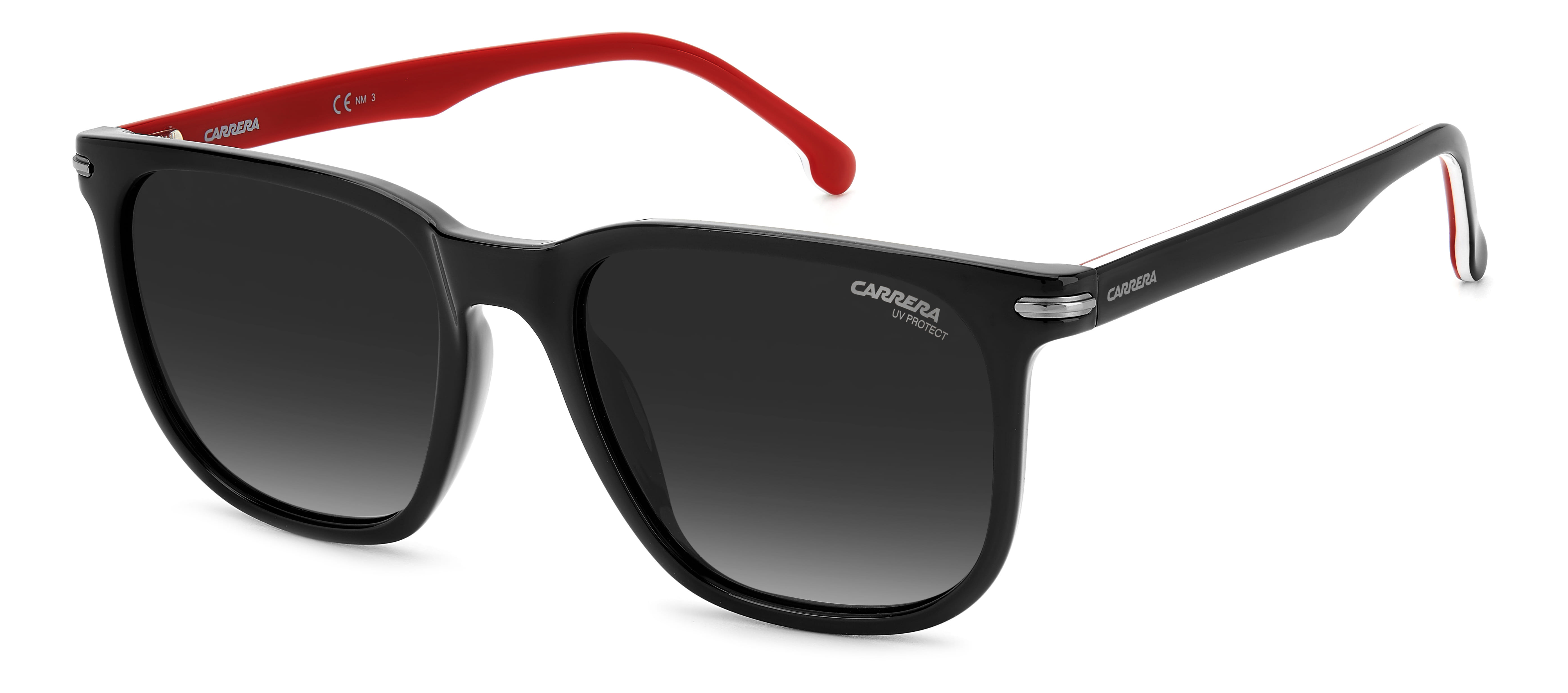 Carrera 300/S Sunglass Black Unisex Full Shell — Black frame