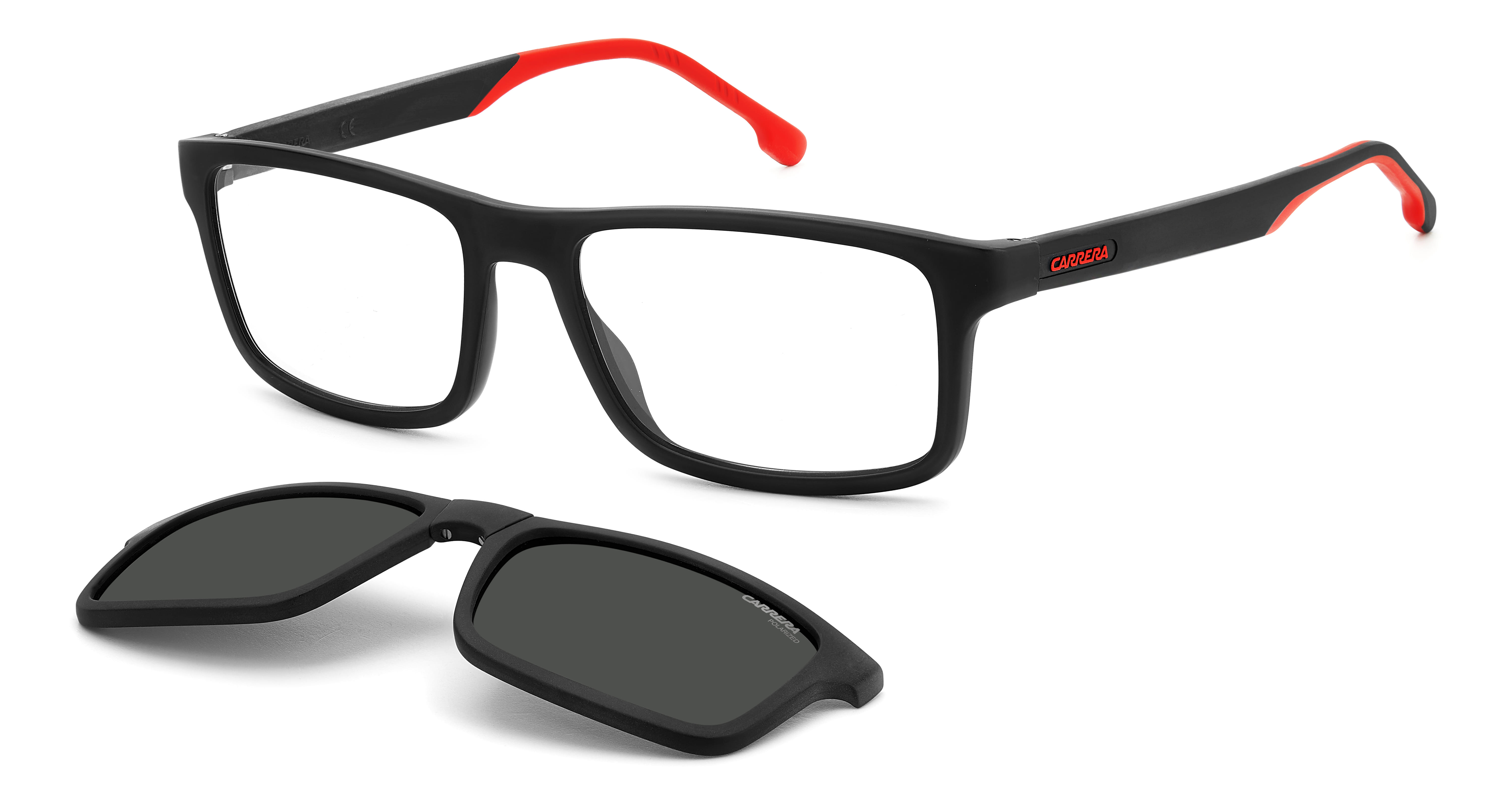 Carrera CA 8057/CS Sunglass Matt Black Male Full Shell — Matt Black frame