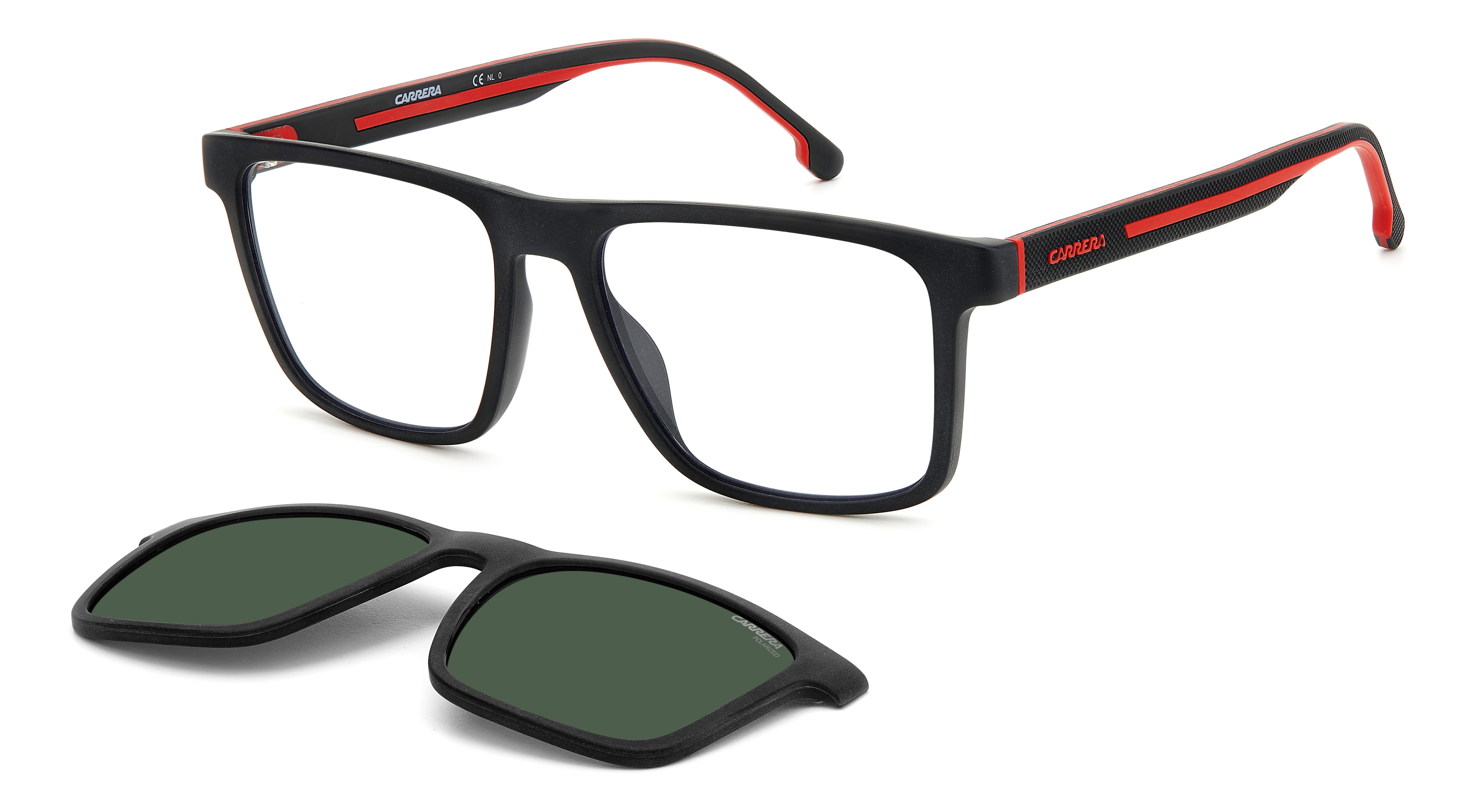 Carrera CA 8061/CS Sunglass Matt Black Male Full Shell