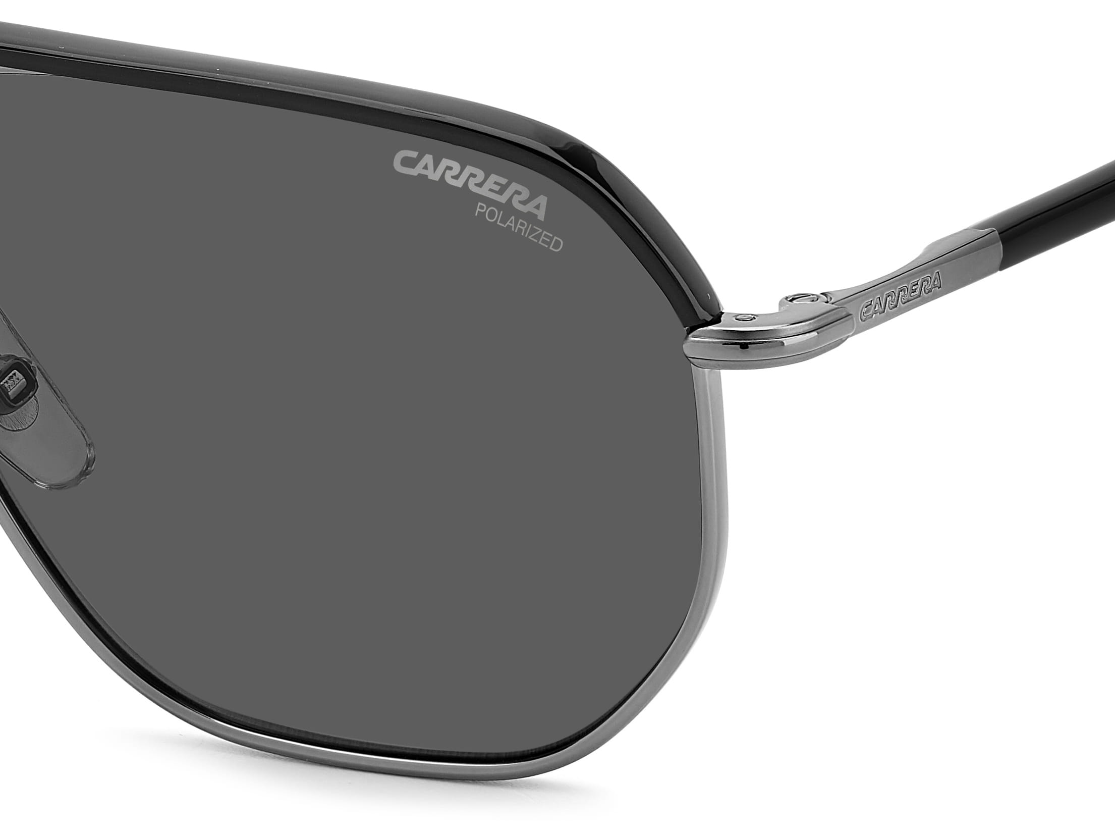 Carrera 304/S Sunglass Gun Metal Male Full Metal Sunglass — Gun Metal frame — view 3