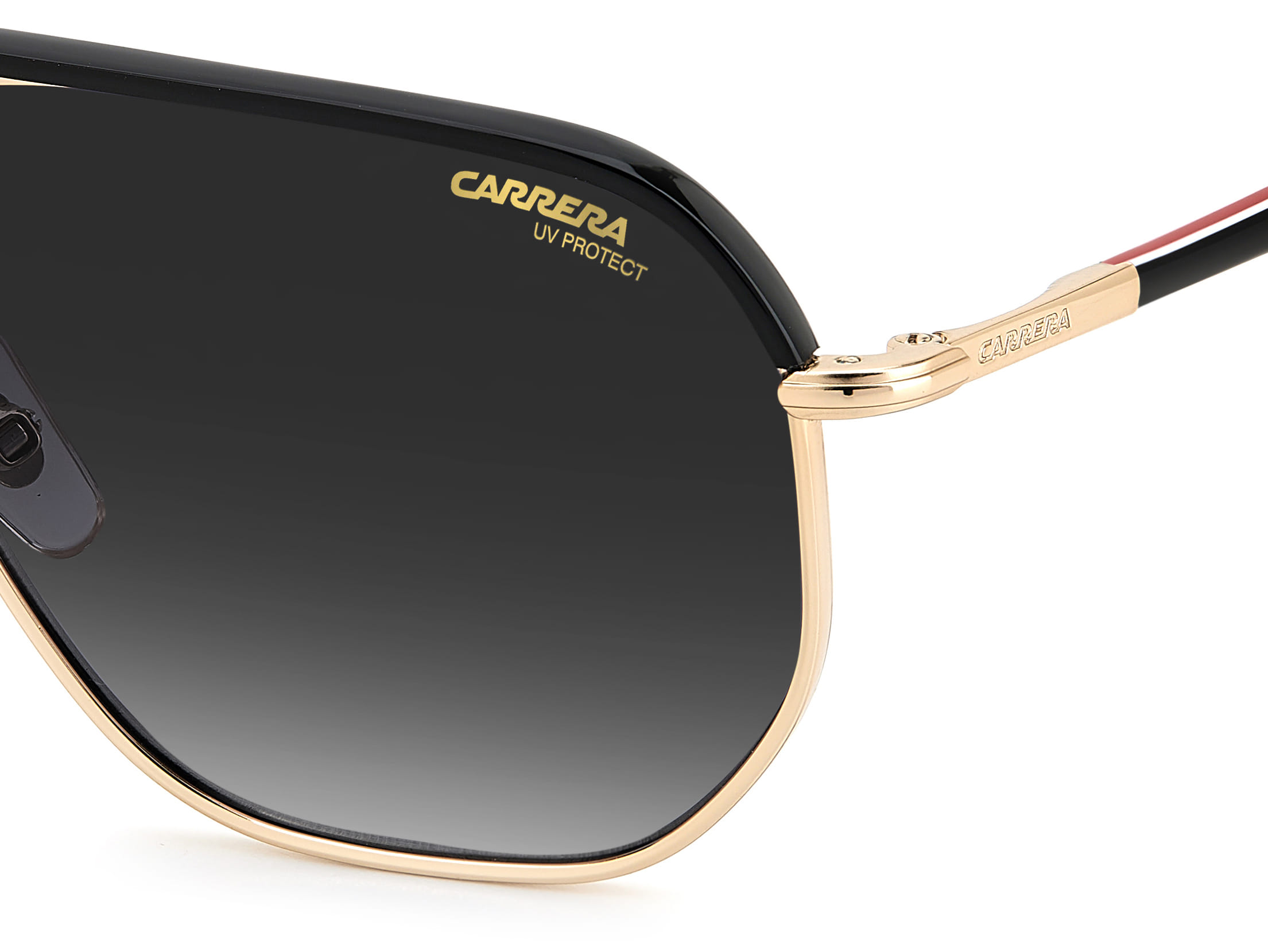 Carrera 304/S Sunglass Gold Male Full Metal Sunglass — Gold frame — view 3