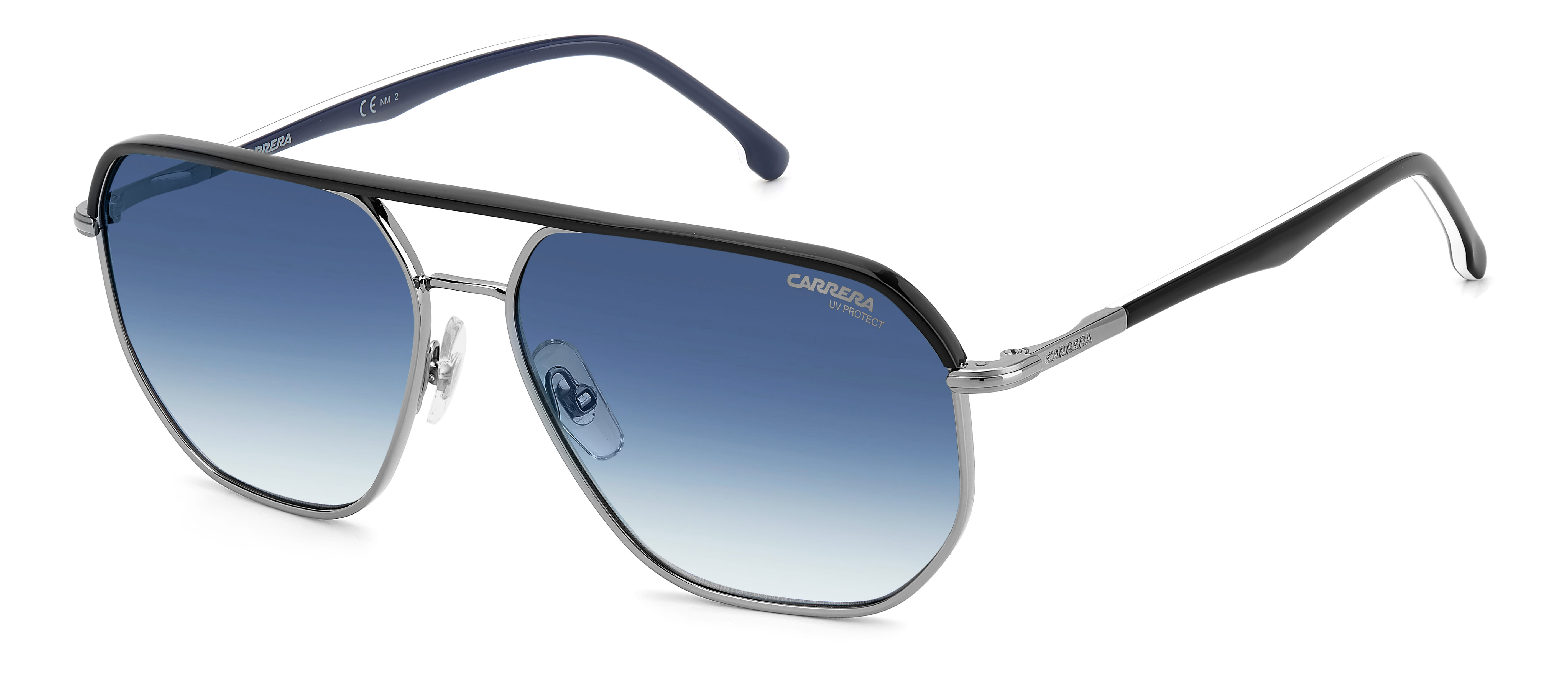 Carrera 304/S Sunglass Gun Metal Male Full Metal — Gun Metal frame