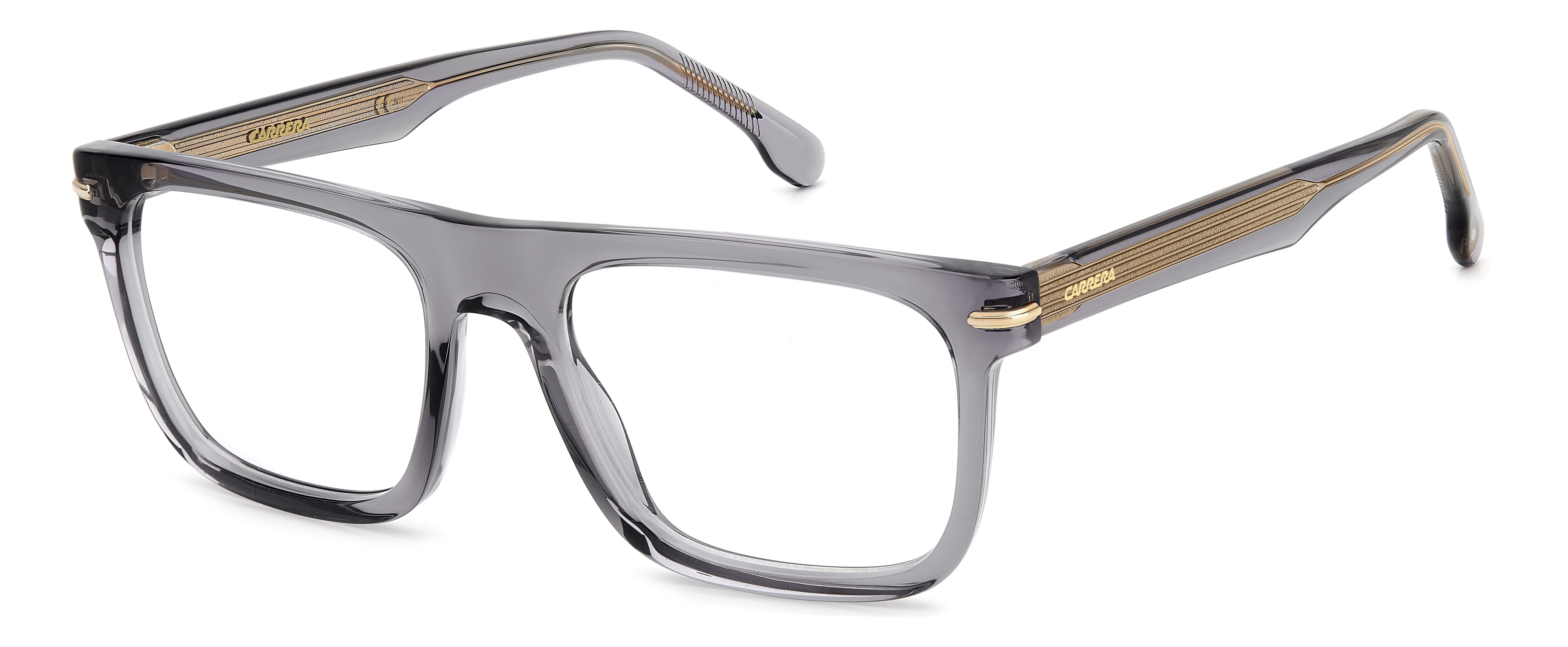 Carrera 312 Frame Transparent Grey Male Full Shell — Transparent Grey frame