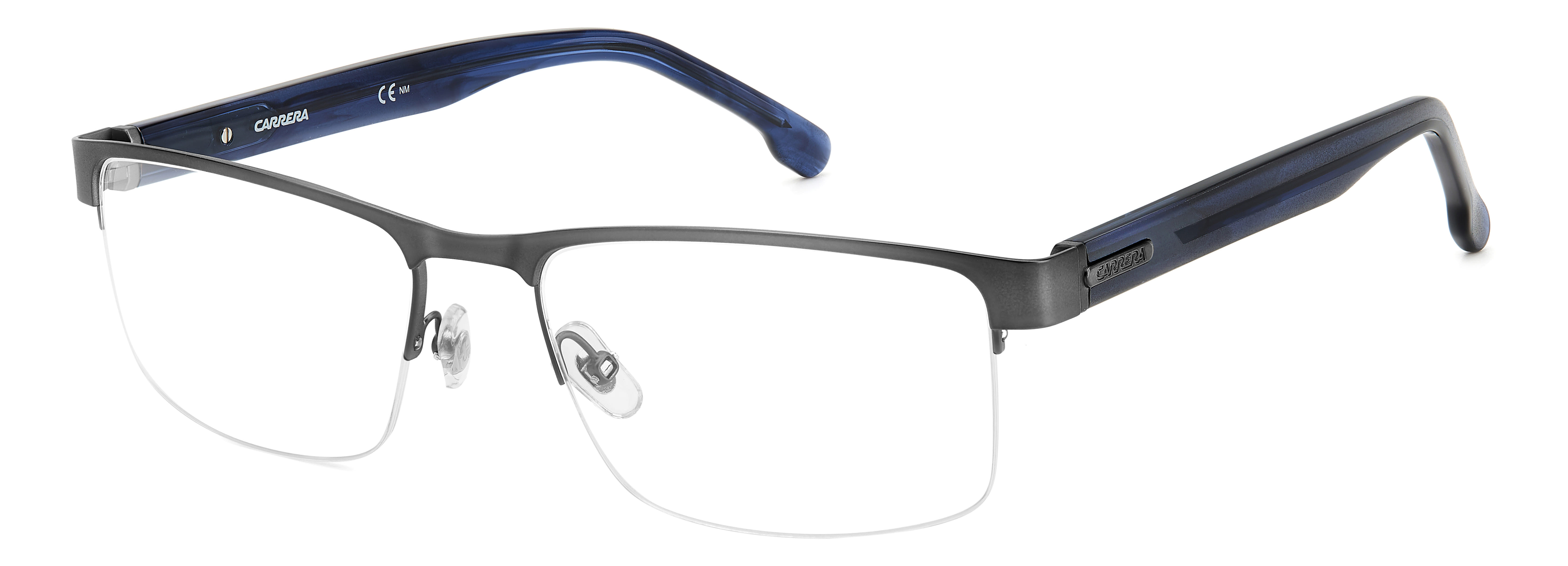Carrera 8888 Frame Gun Metal Male Supra Shell — Gun Metal frame