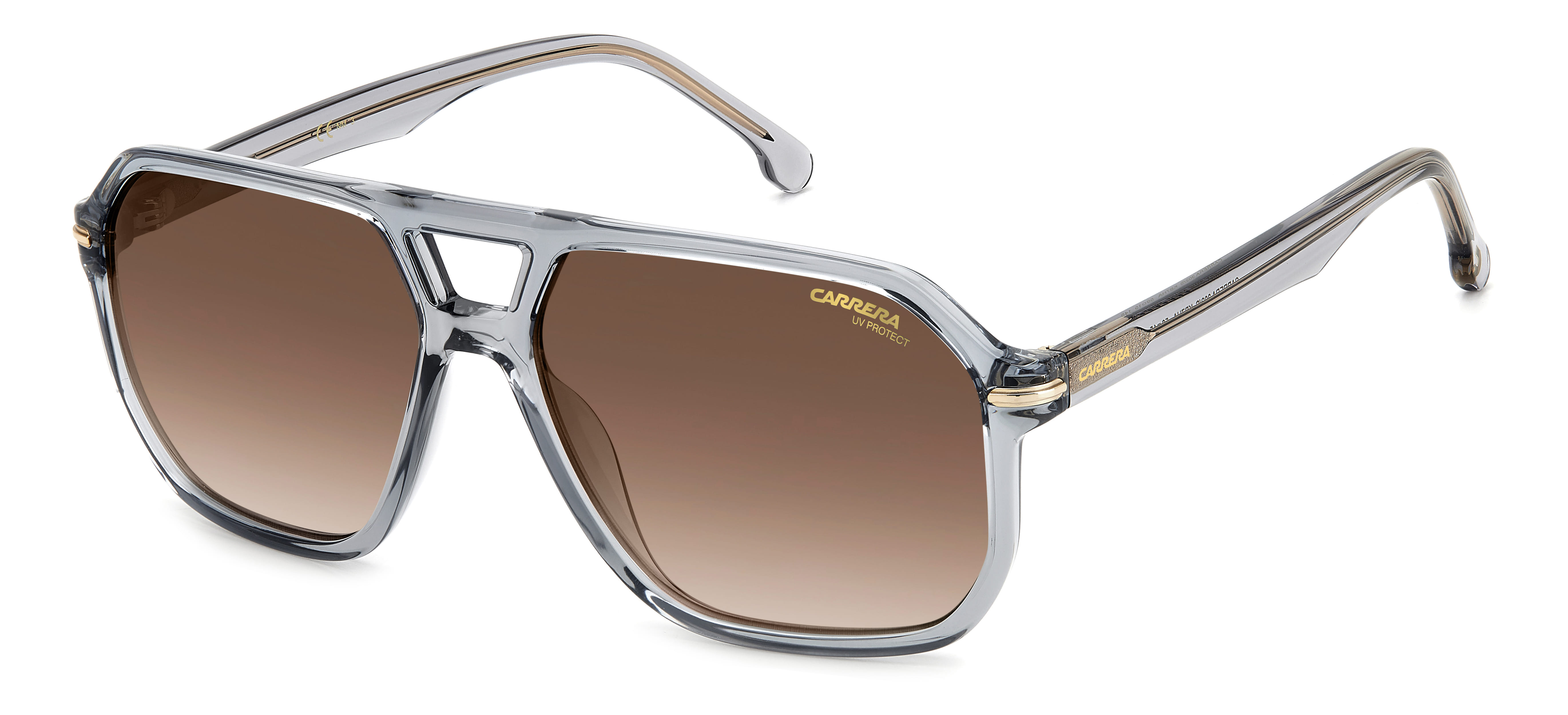 Carrera 302/S Sunglass Transparent Grey Male Full Shell — Transparent Grey frame