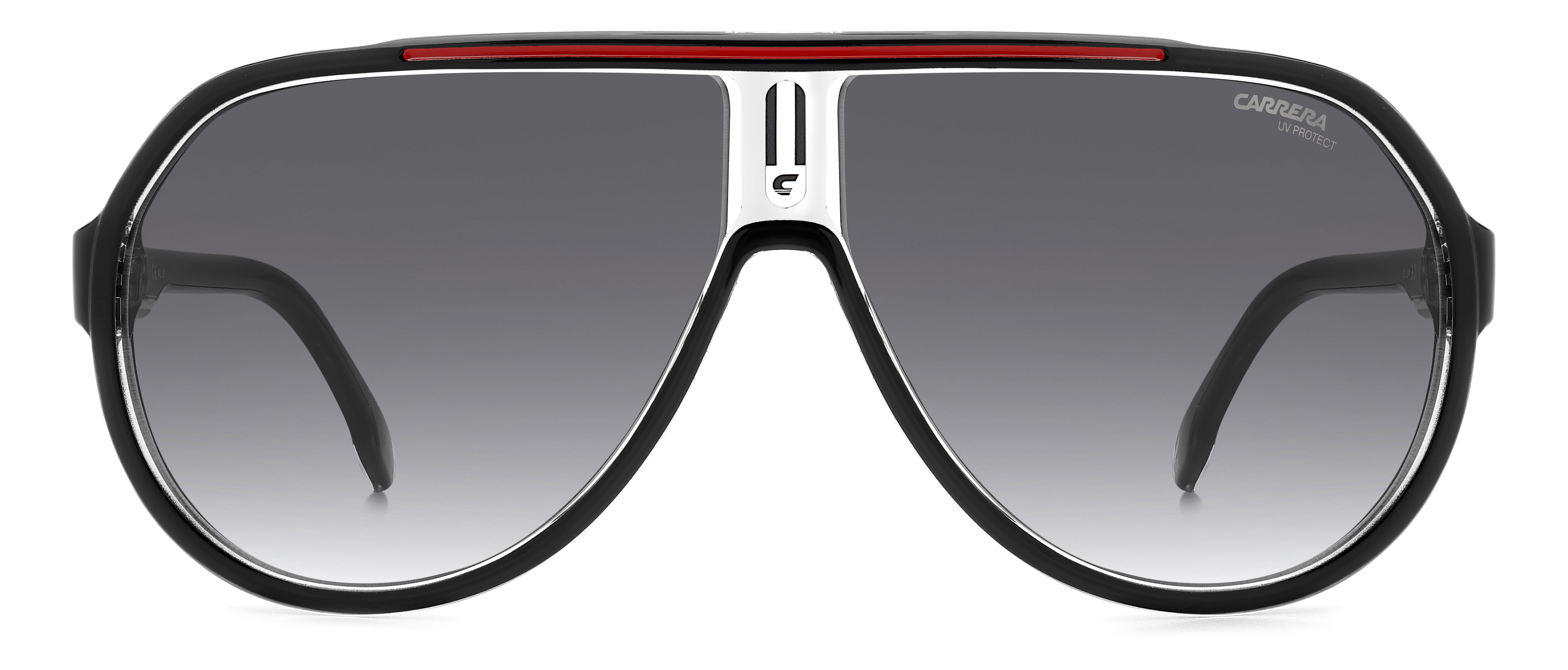 Carrera 1057/S Sunglass Black Male Full Shell Sunglass — Black frame — view 2