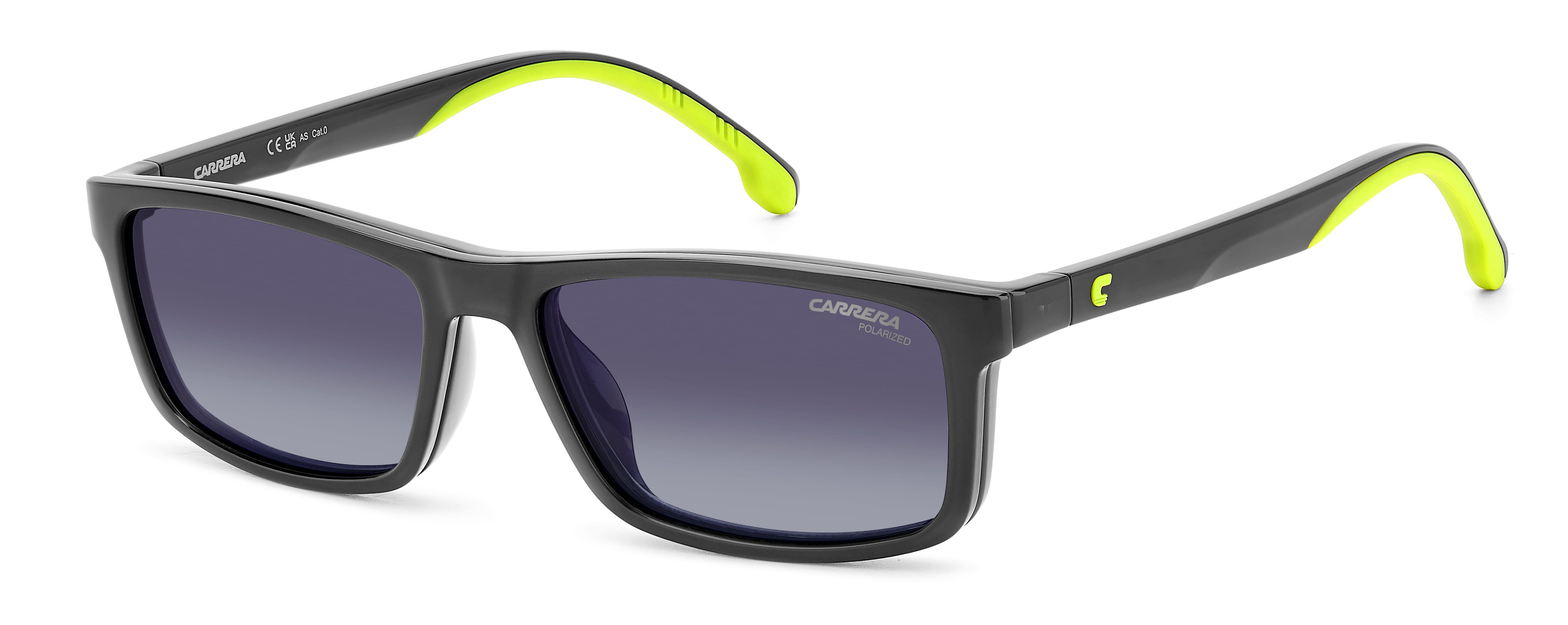 Carrera CA 8065/CS Sunglass Grey Male Full Shell Sunglass — Grey frame — view 5